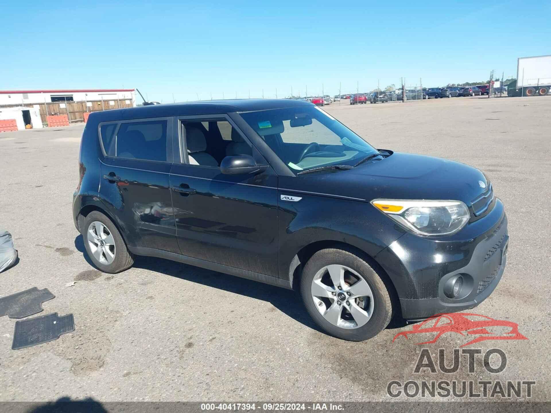 KIA SOUL 2019 - KNDJN2A26K7685908