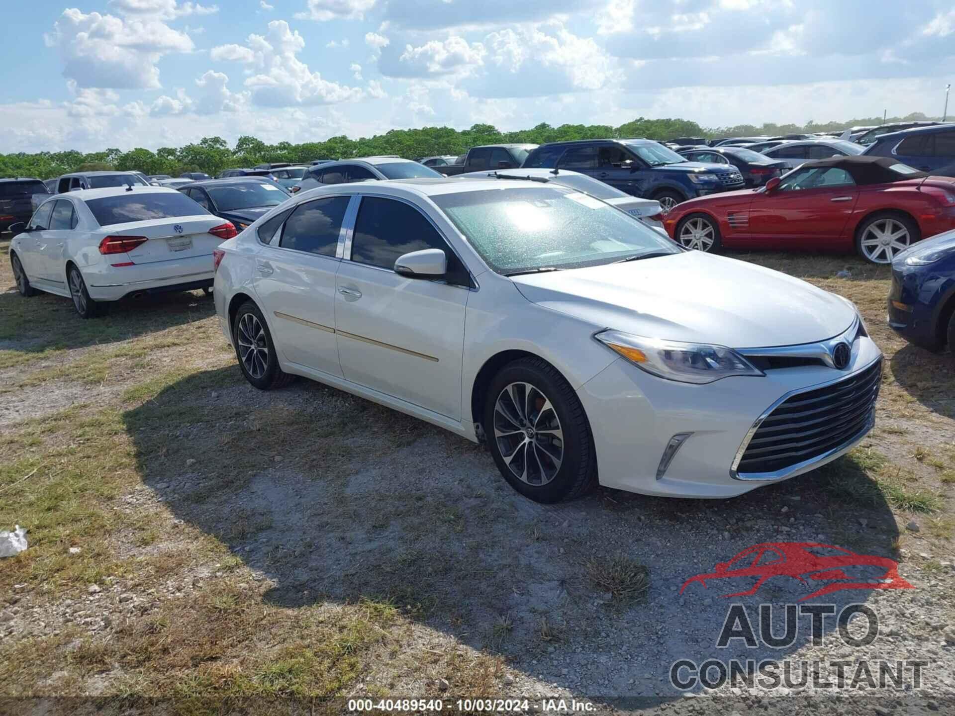 TOYOTA AVALON 2017 - 4T1BK1EB7HU244280