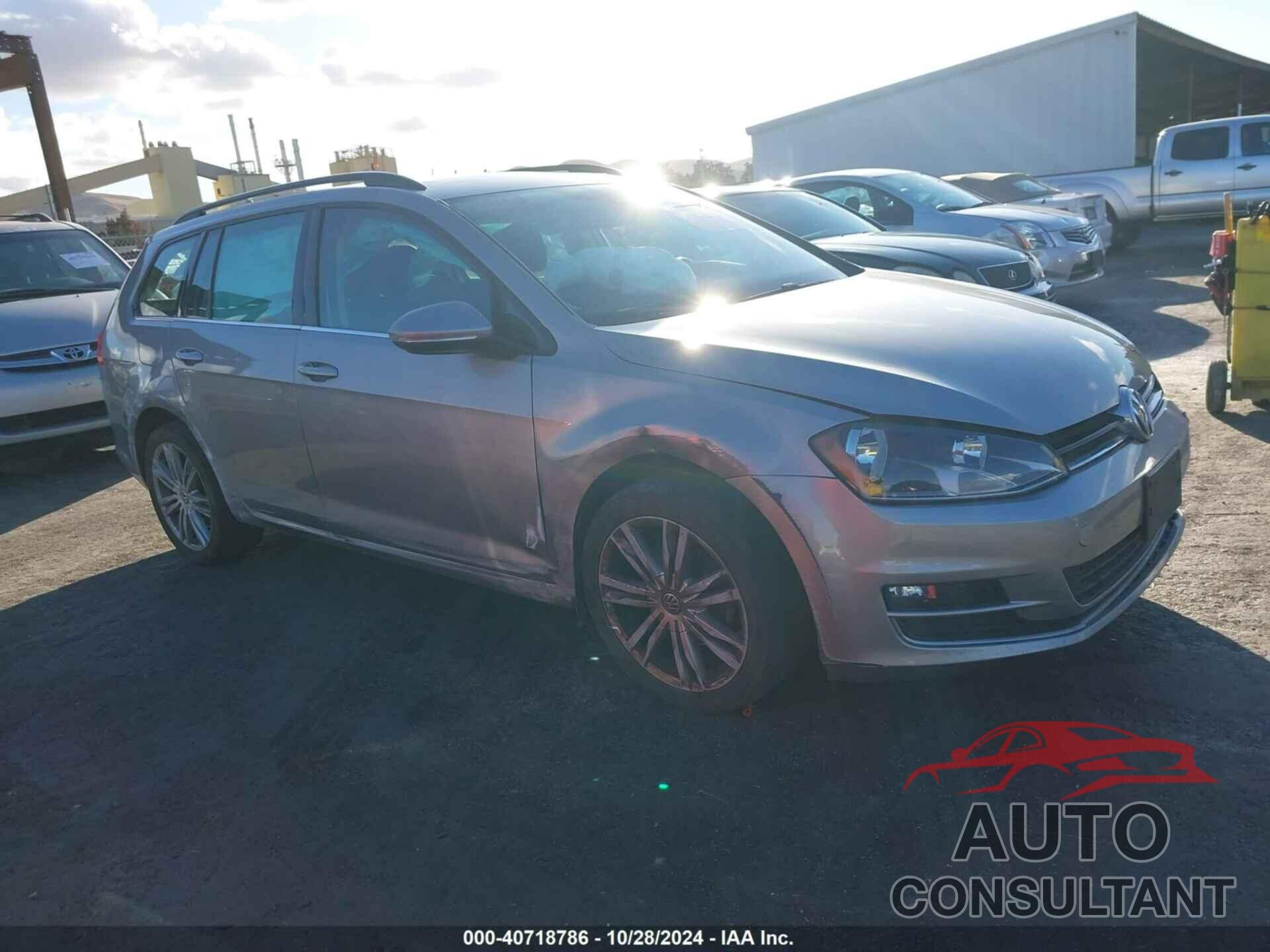 VOLKSWAGEN GOLF SPORTWAGEN 2015 - 3VWCA7AU7FM512345