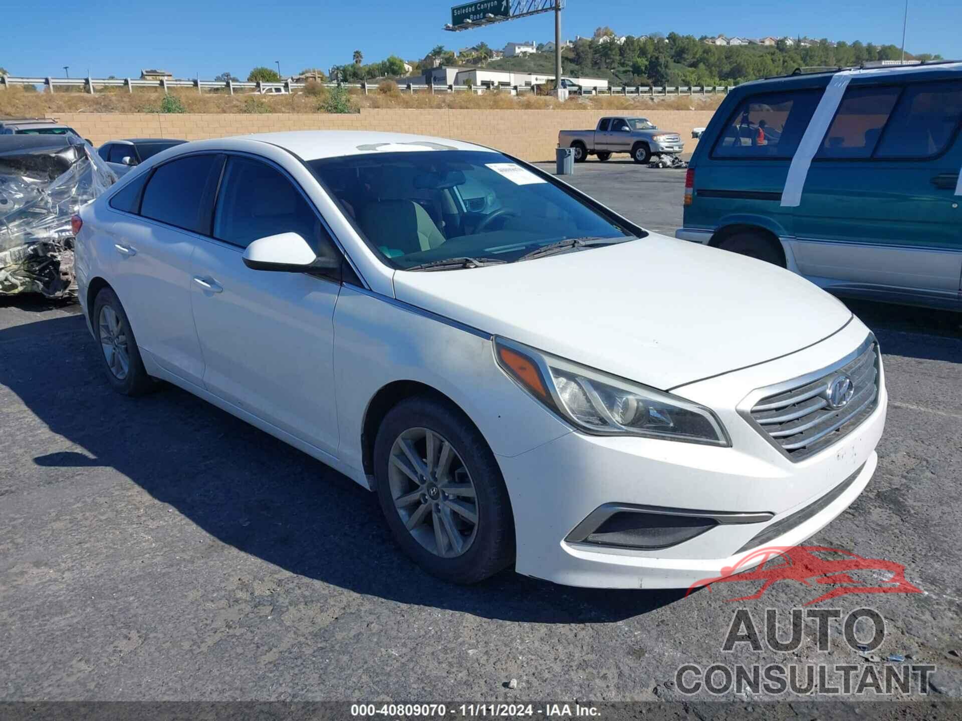 HYUNDAI SONATA 2016 - 5NPE24AF2GH269544
