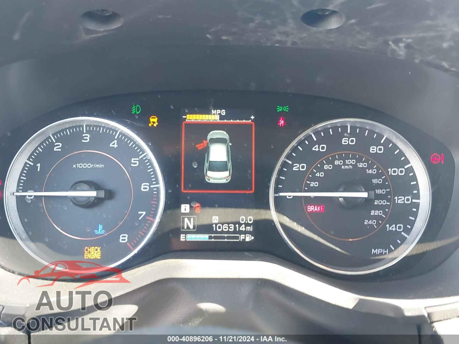 SUBARU CROSSTREK 2018 - JF2GTAJC2JH257167