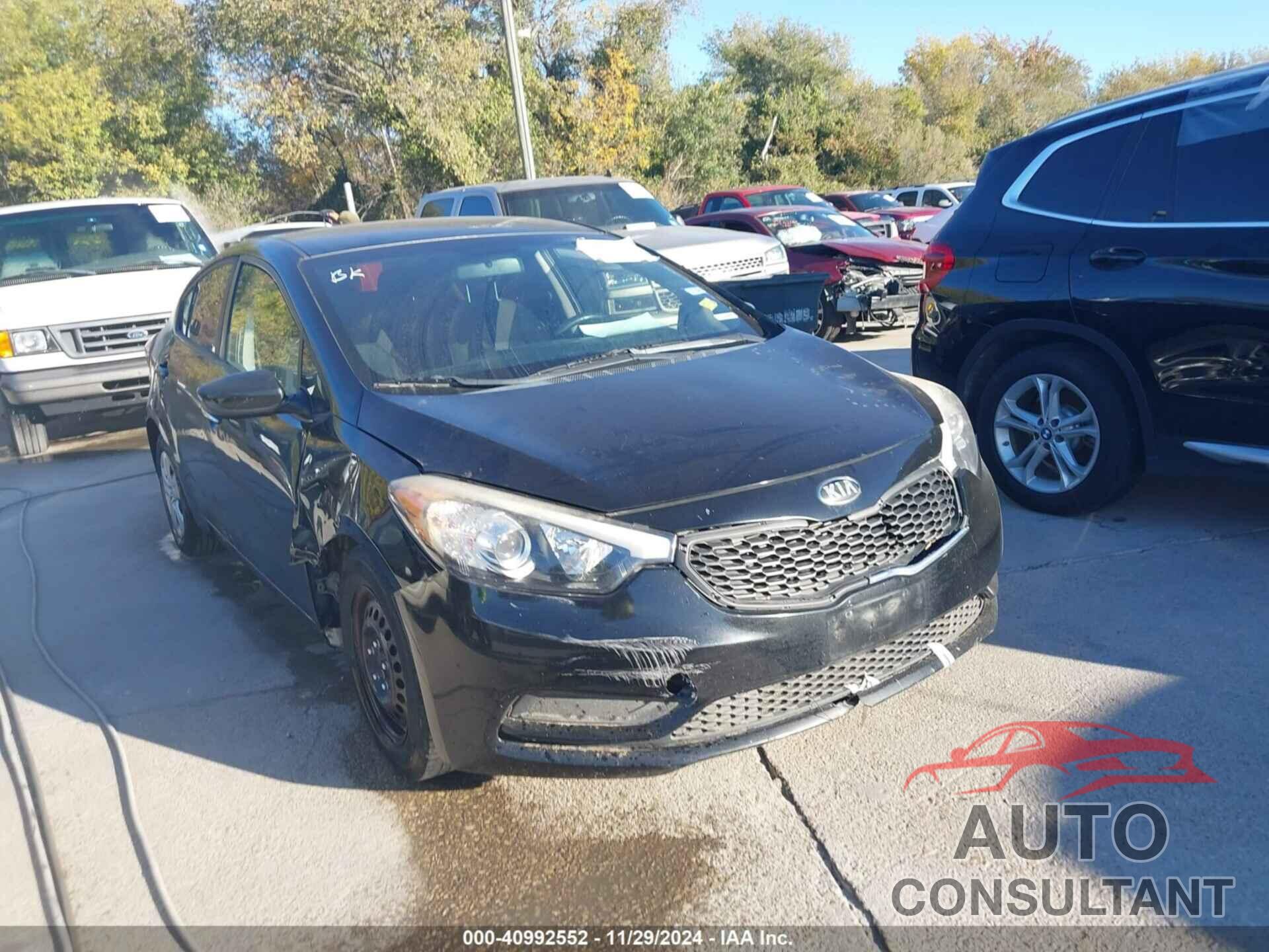 KIA FORTE 2016 - KNAFK4A63G5580790