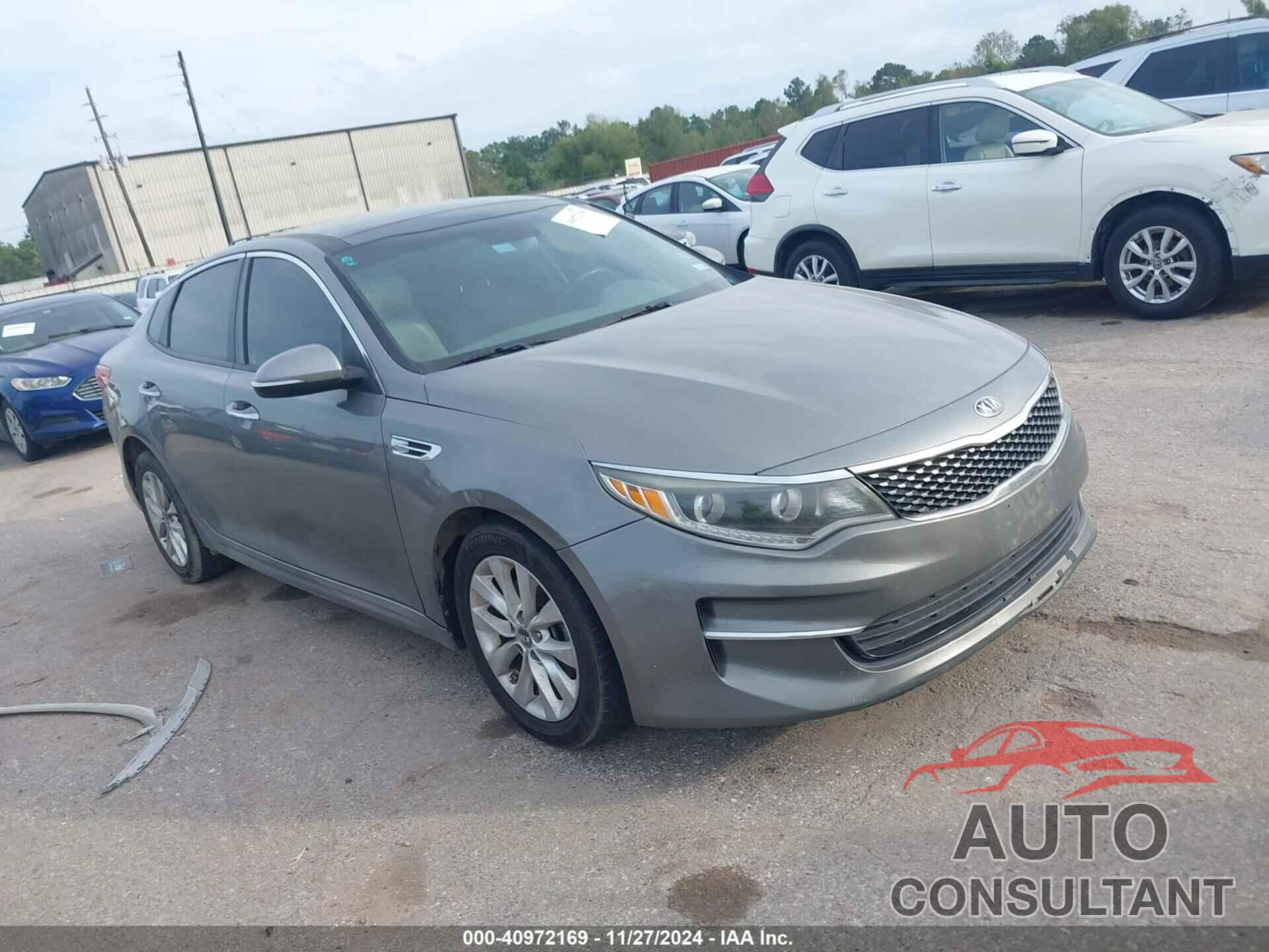 KIA OPTIMA 2018 - 5XXGU4L38JG186578