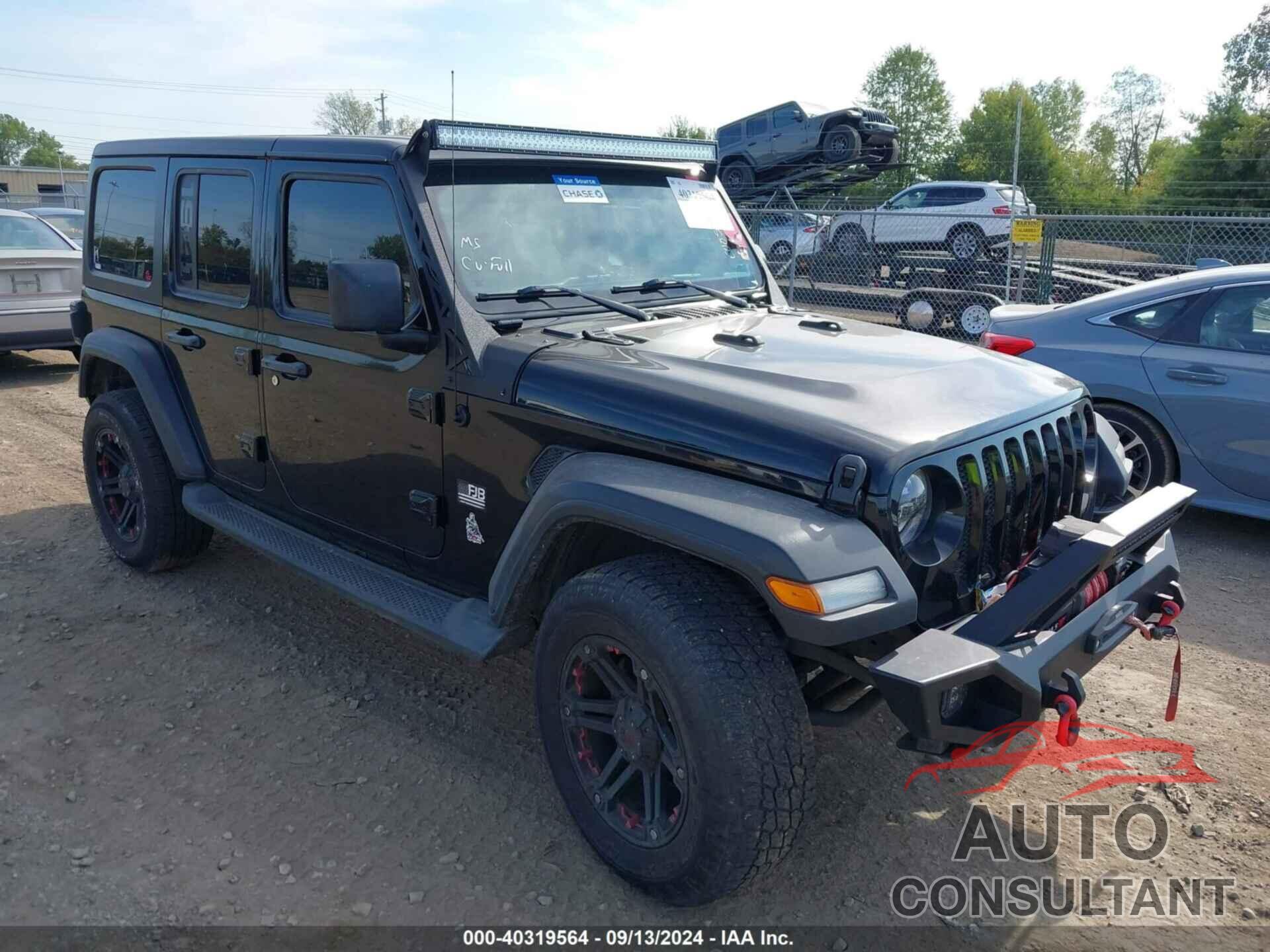 JEEP WRANGLER UNLIMITED 2018 - 1C4HJXDG1JW111607