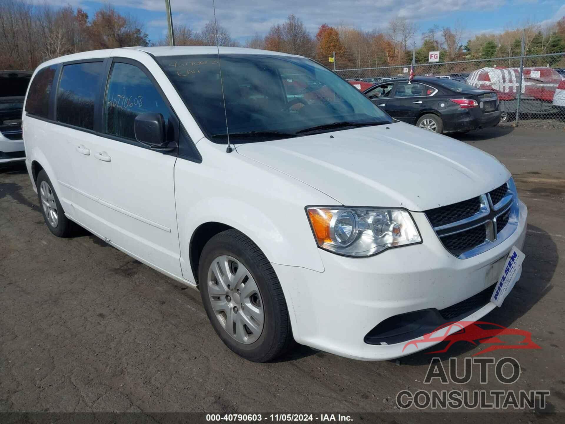 DODGE GRAND CARAVAN 2017 - 2C4RDGBG4HR637490