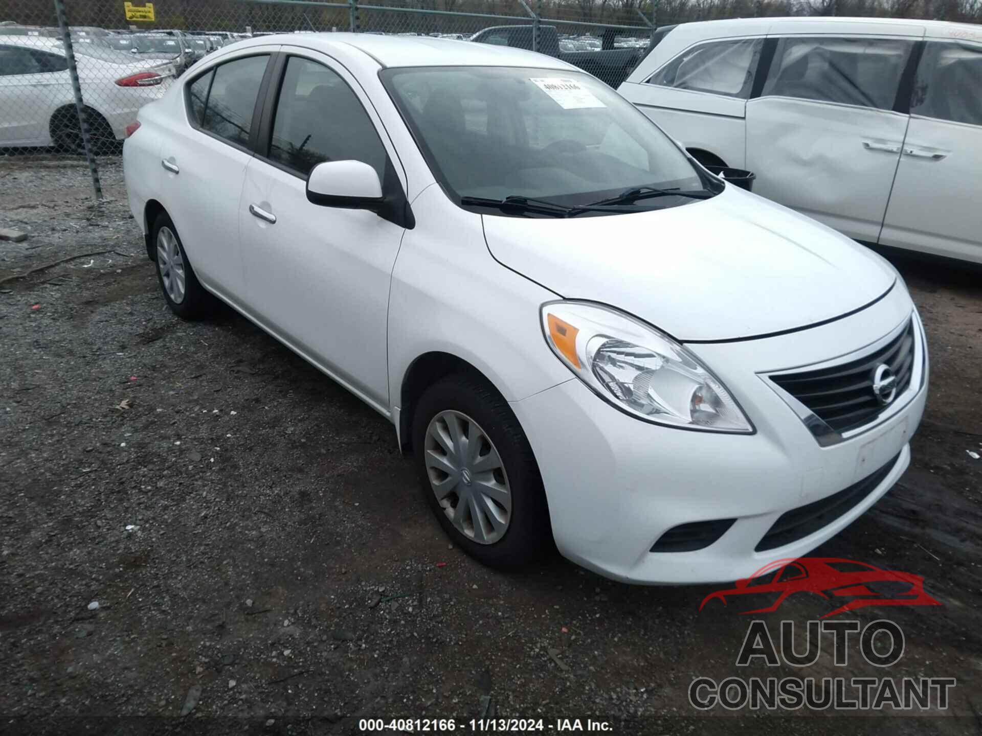 NISSAN VERSA 2012 - 3N1CN7AP6CL927131