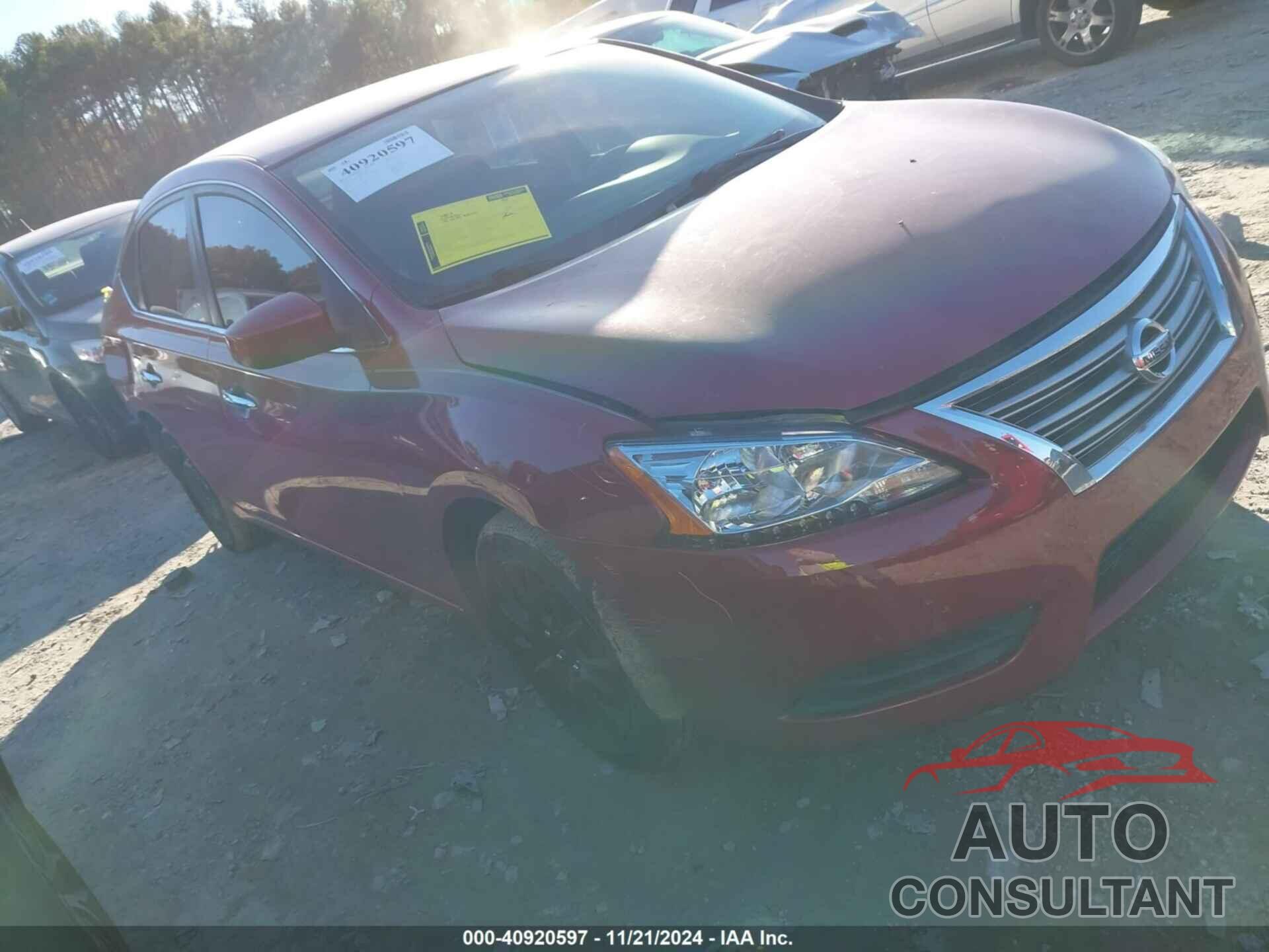 NISSAN SENTRA 2014 - 3N1AB7AP1EL625636