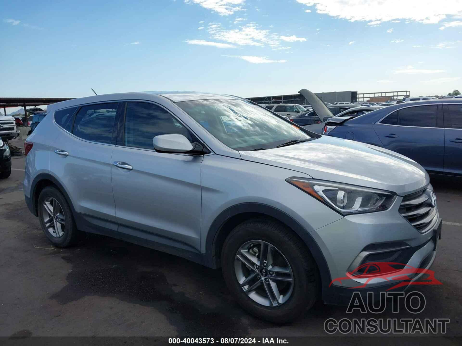 HYUNDAI SANTA FE SPORT 2018 - 5XYZTDLB2JG511255