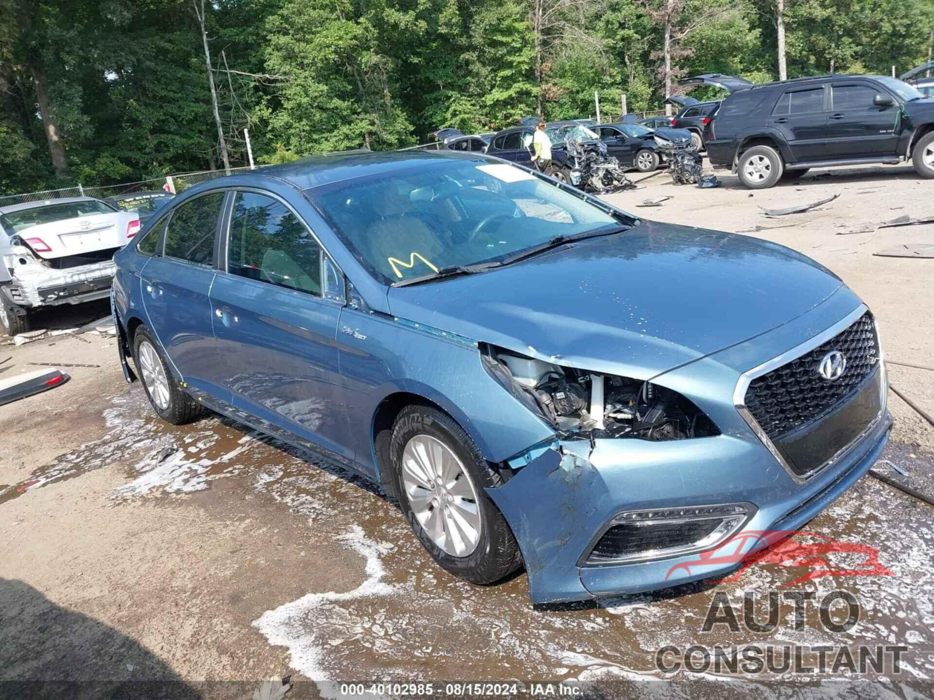 HYUNDAI SONATA HYBRID 2016 - KMHE24L19GA015222