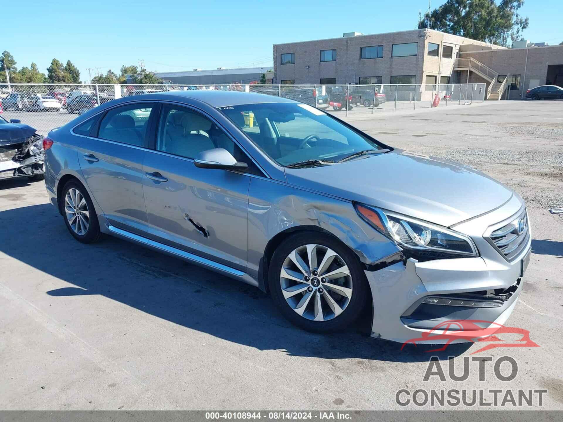 HYUNDAI SONATA 2017 - 5NPE34AF1HH495637