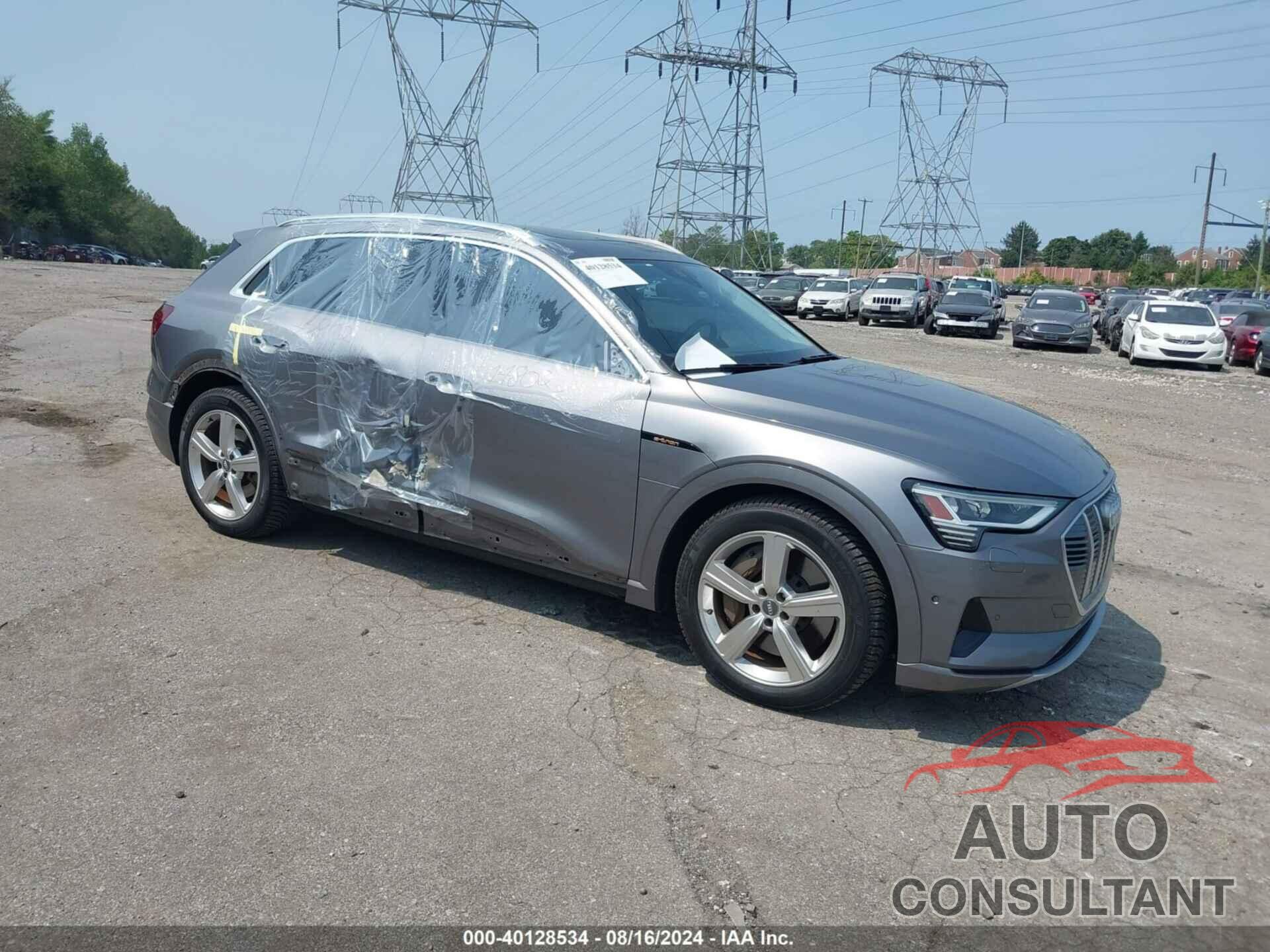 AUDI E-TRON 2019 - WA1LAAGE7KB011189