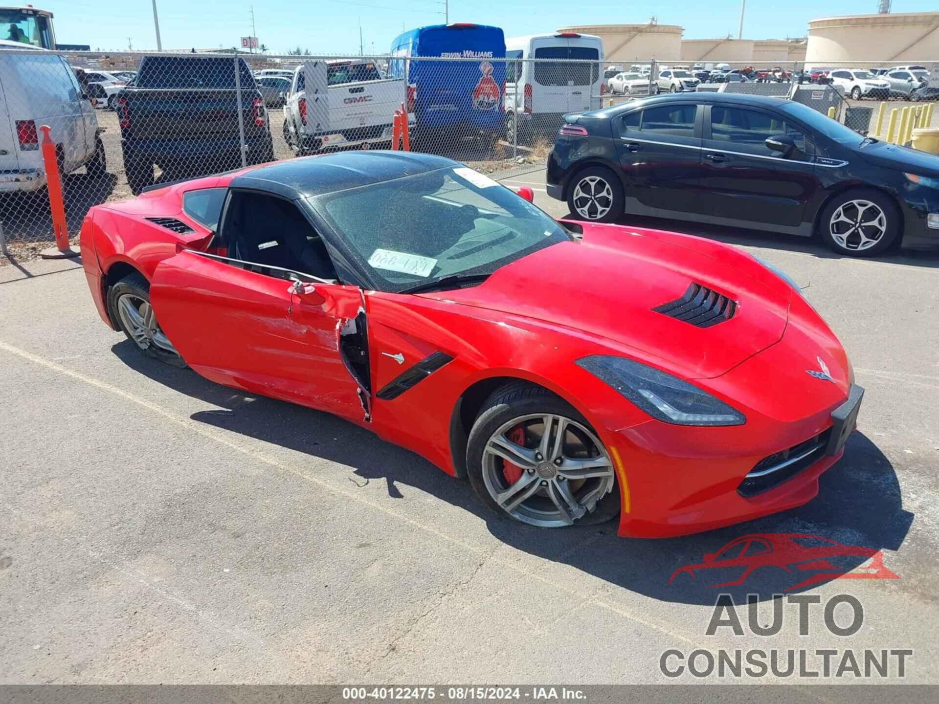 CHEVROLET CORVETTE 2016 - 1G1YB2D72G5111686