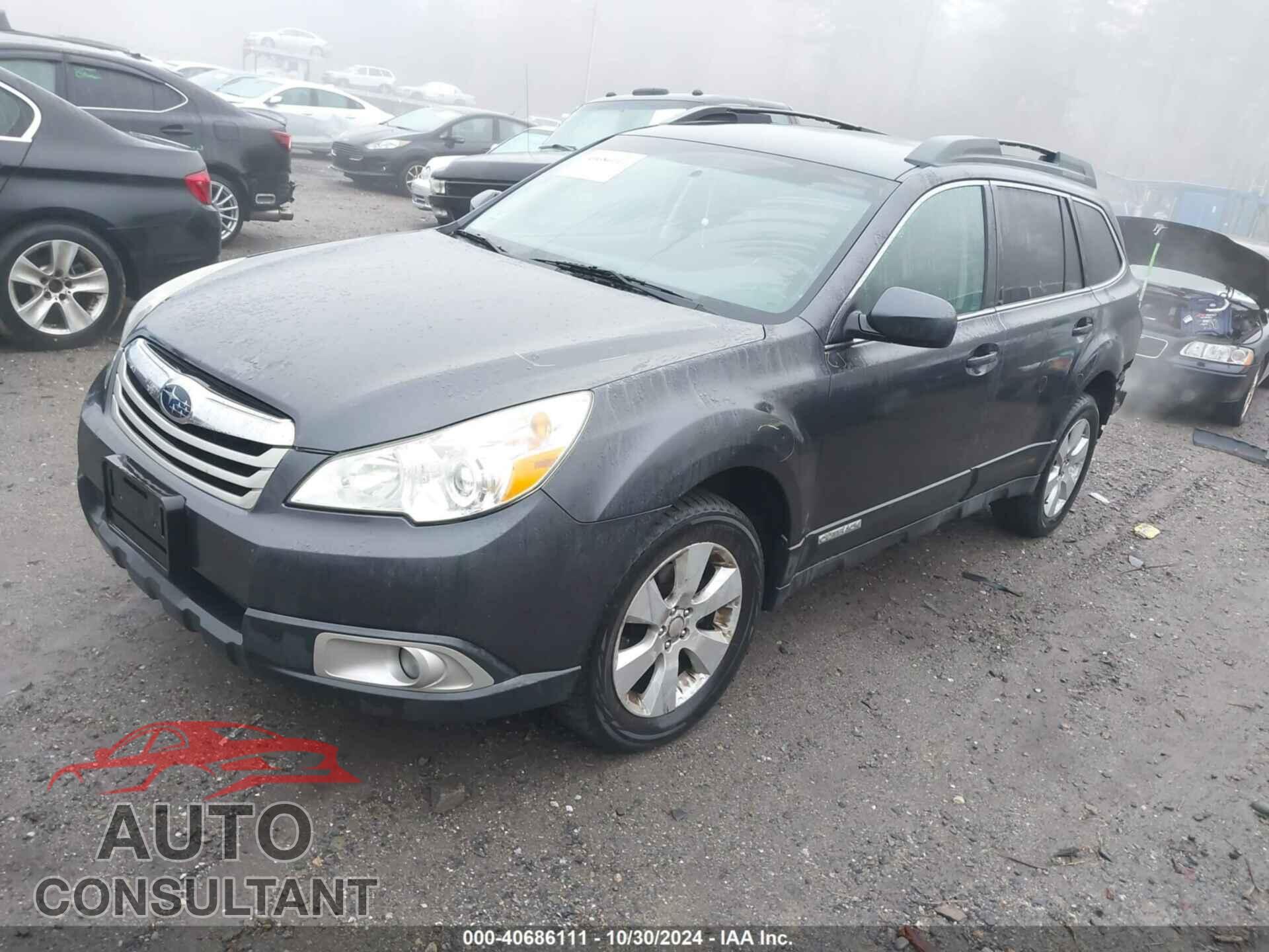 SUBARU OUTBACK 2011 - 4S4BRBCC9B3370876