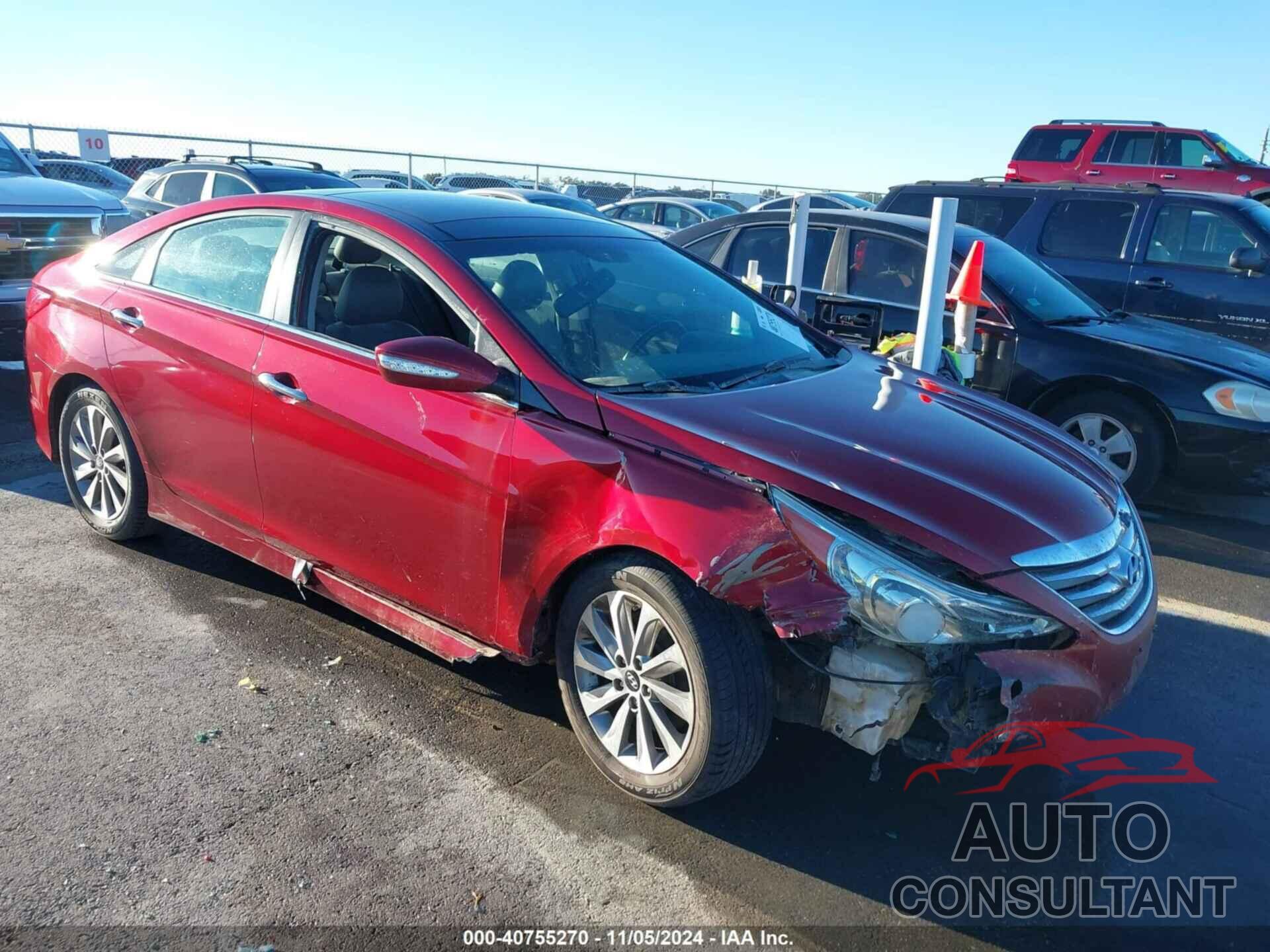HYUNDAI SONATA 2014 - 5NPEC4ACXEH883659