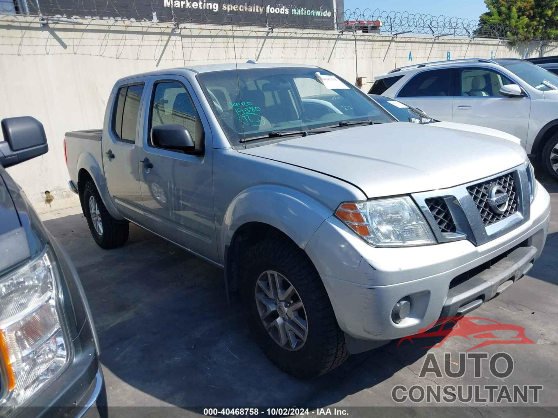 NISSAN FRONTIER 2018 - 1N6AD0ER9JN724786