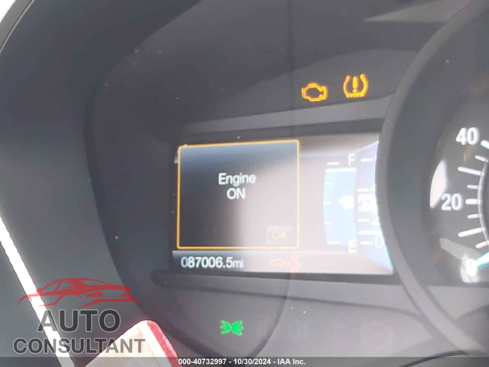 FORD EDGE 2017 - 2FMPK4J98HBB70903