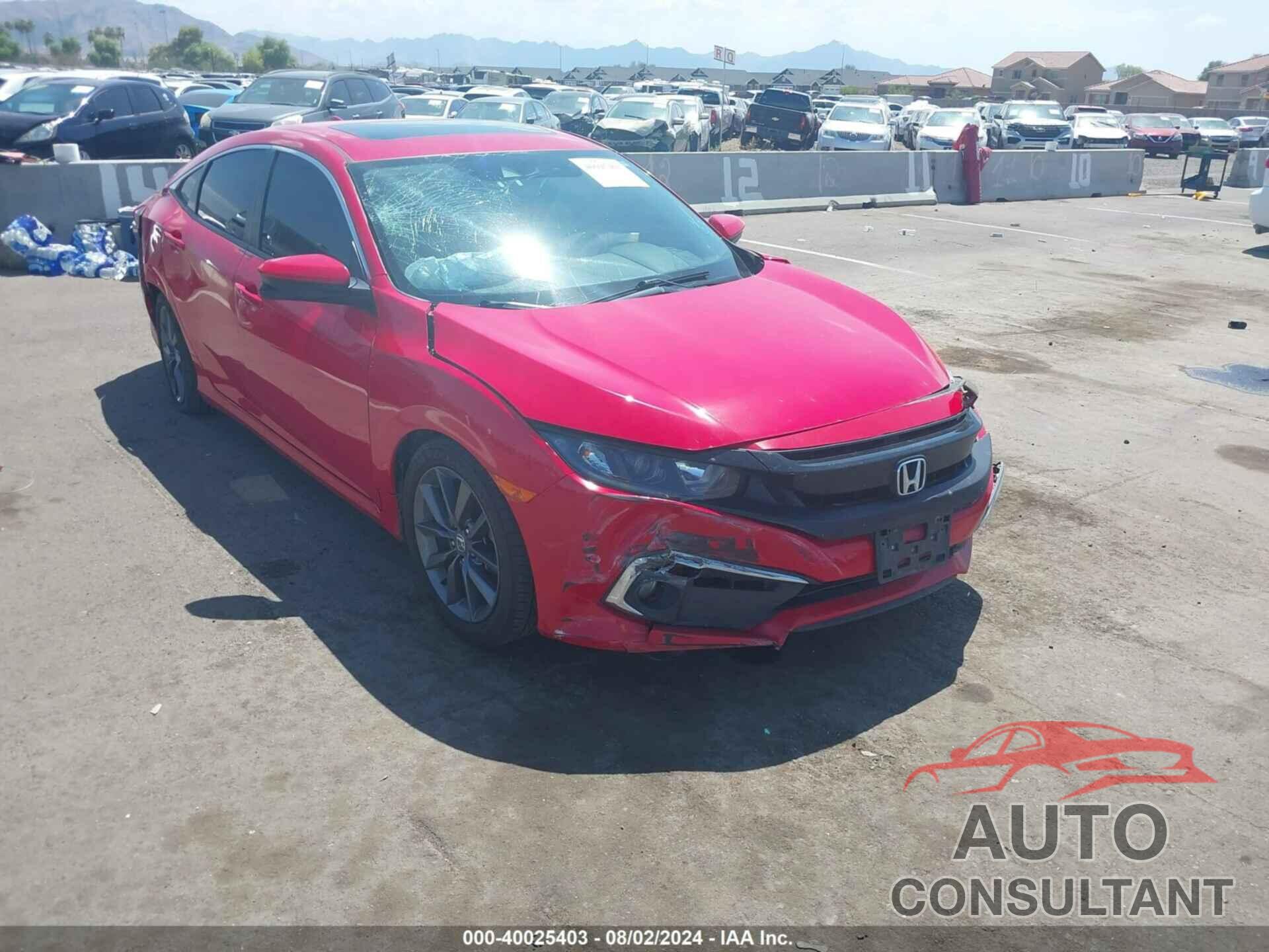 HONDA CIVIC 2019 - JHMFC1F33KX010524