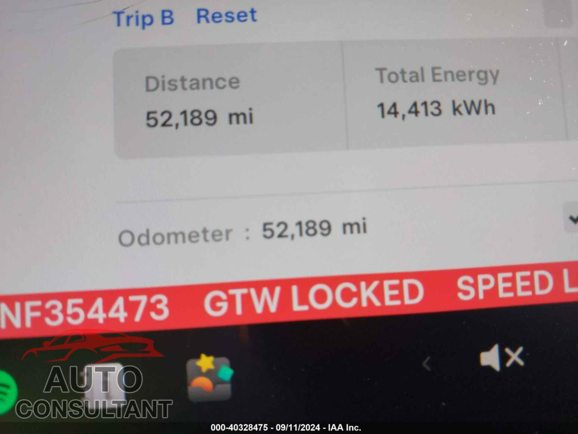 TESLA MODEL 3 2022 - 5YJ3E1EC2NF354473
