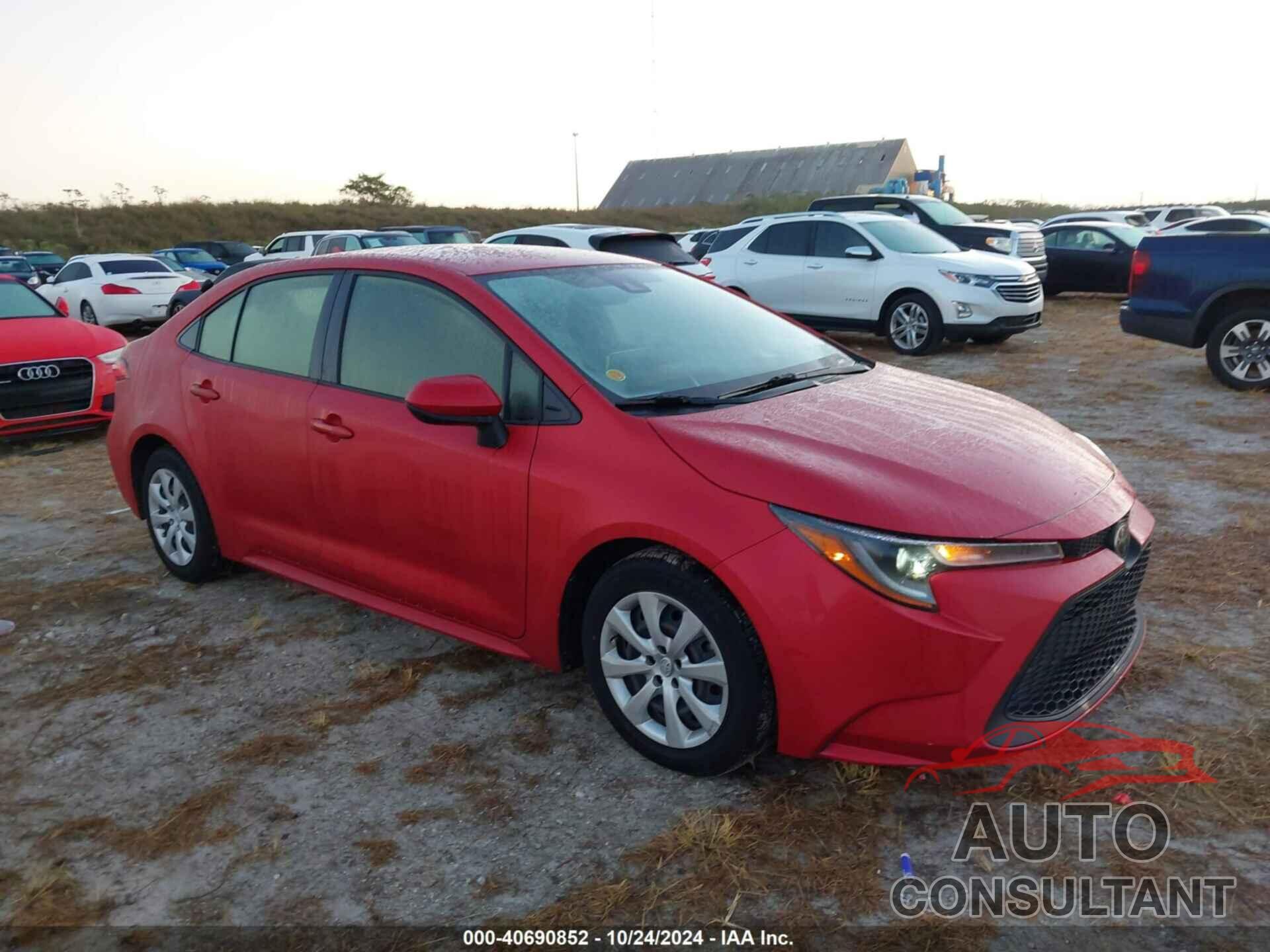 TOYOTA COROLLA 2021 - JTDEPMAE5MJ137079