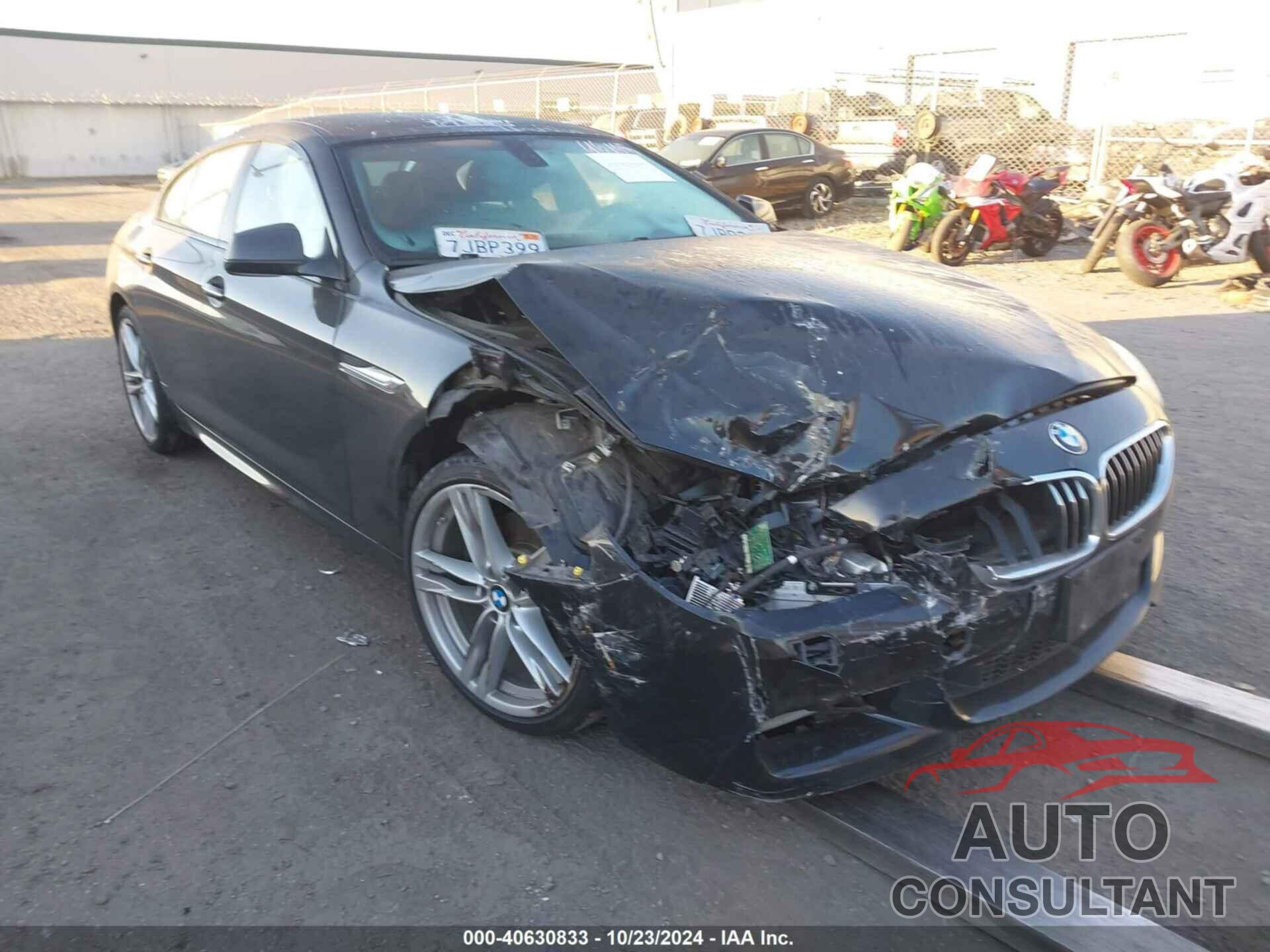 BMW 640I GRAN COUPE 2015 - WBA6A0C52FD318103