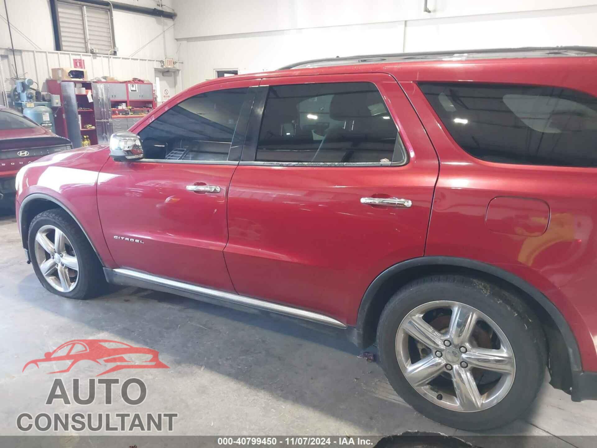 DODGE DURANGO 2011 - 1D4RD5GG6BC613627