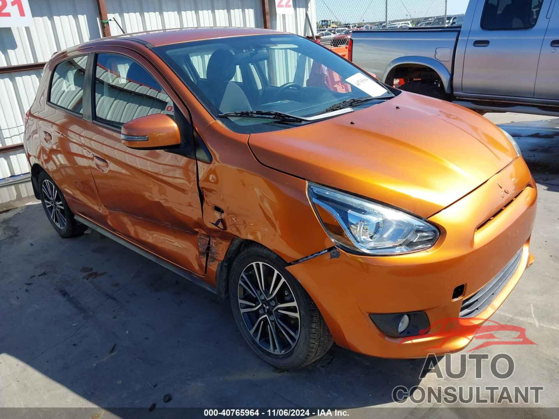 MITSUBISHI MIRAGE 2018 - ML32A5HJ4JH012321