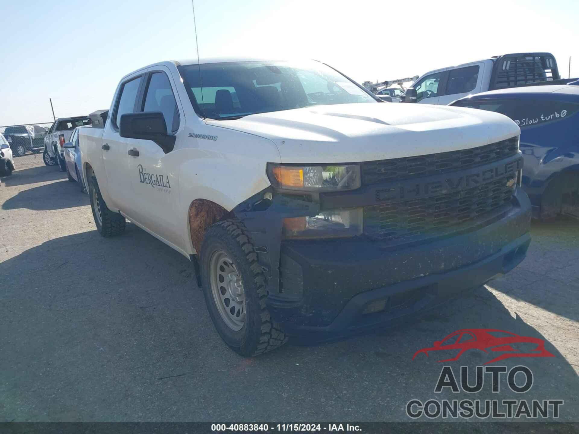 CHEVROLET SILVERADO 1500 2021 - 3GCPWAEH3MG239335