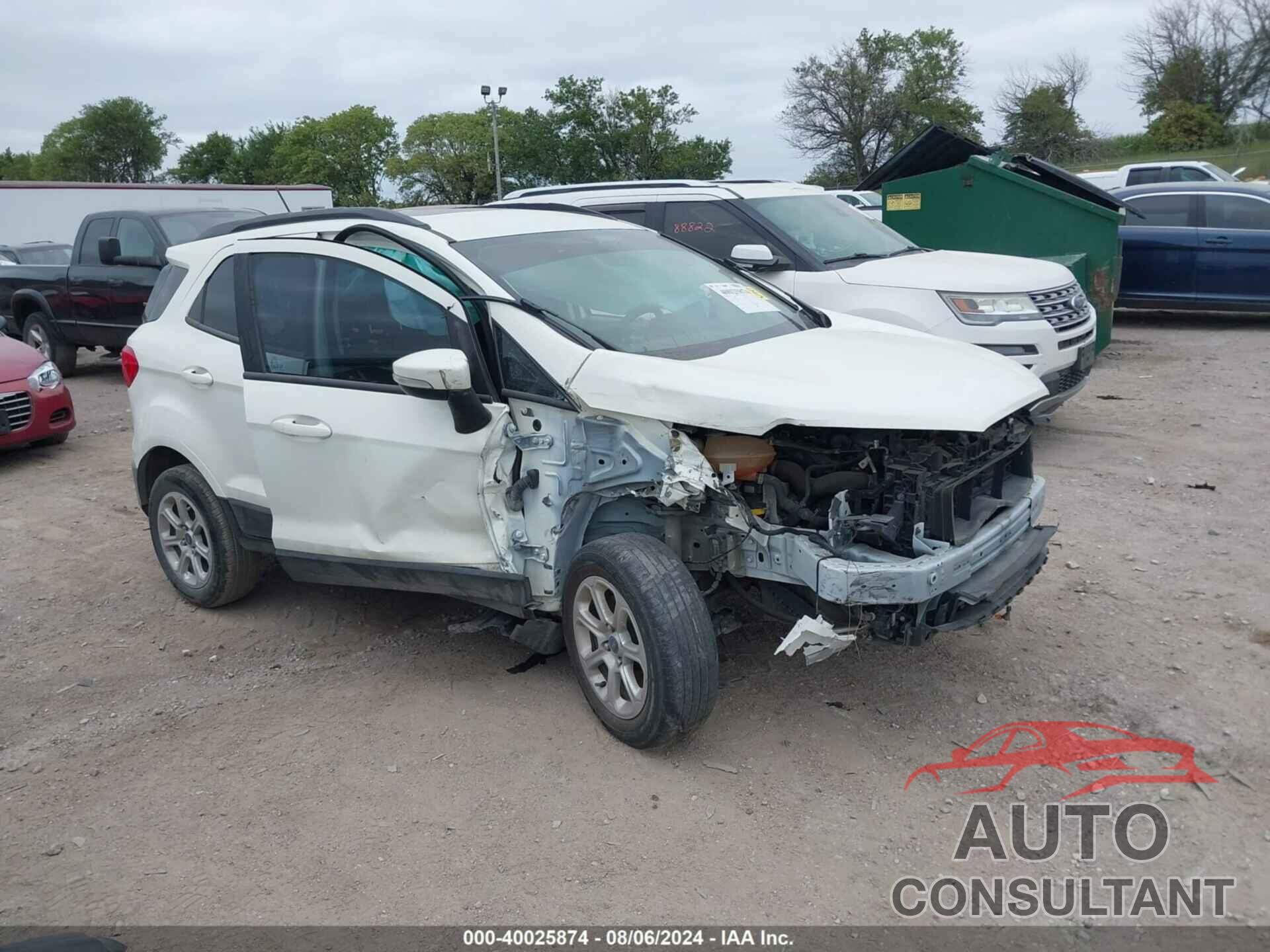 FORD ECOSPORT 2021 - MAJ3S2GE0MC453226