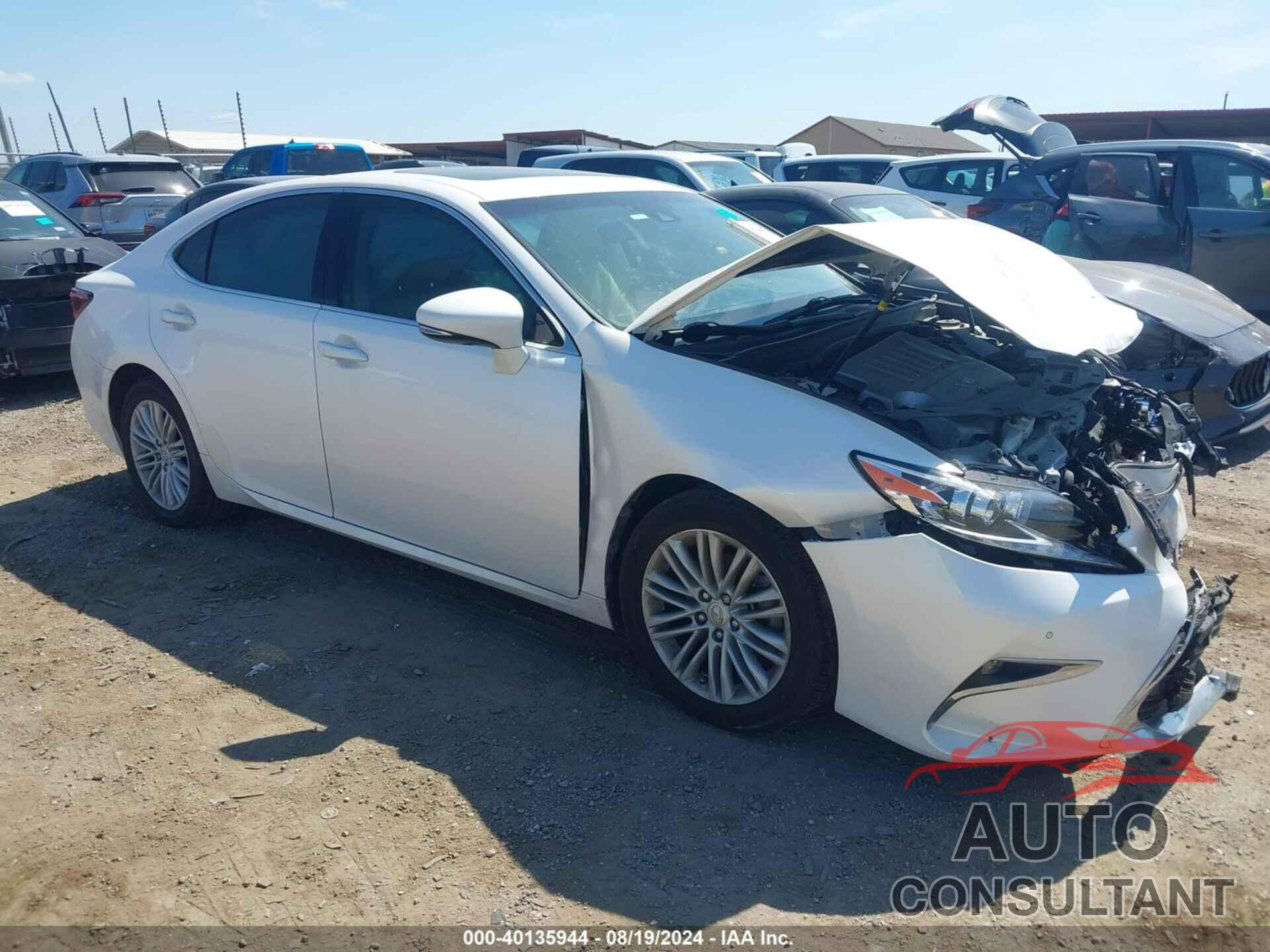 LEXUS ES 350 2017 - 58ABK1GG7HU063634