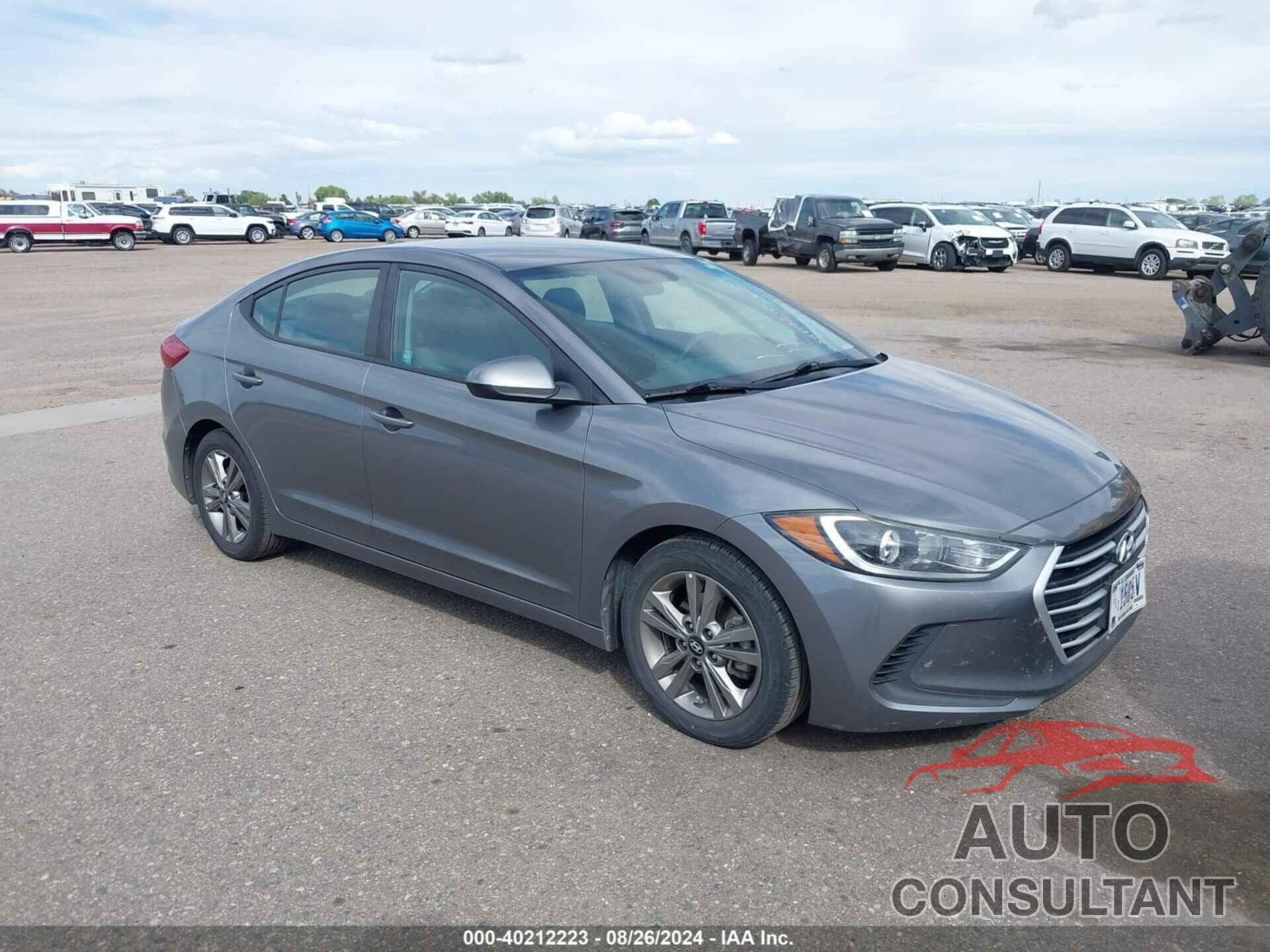 HYUNDAI ELANTRA 2018 - 5NPD84LF5JH367384