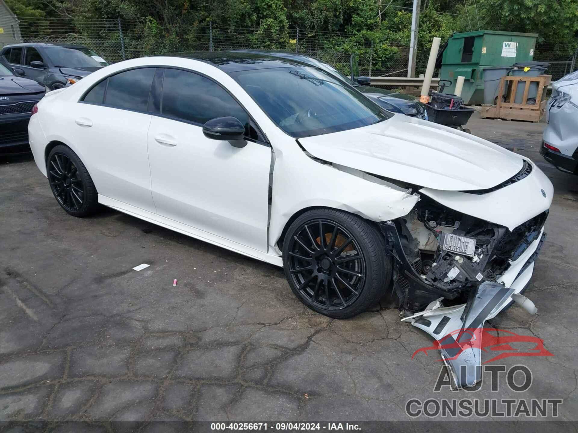 MERCEDES-BENZ CLA 250 2020 - WDD5J4GB3LN036408