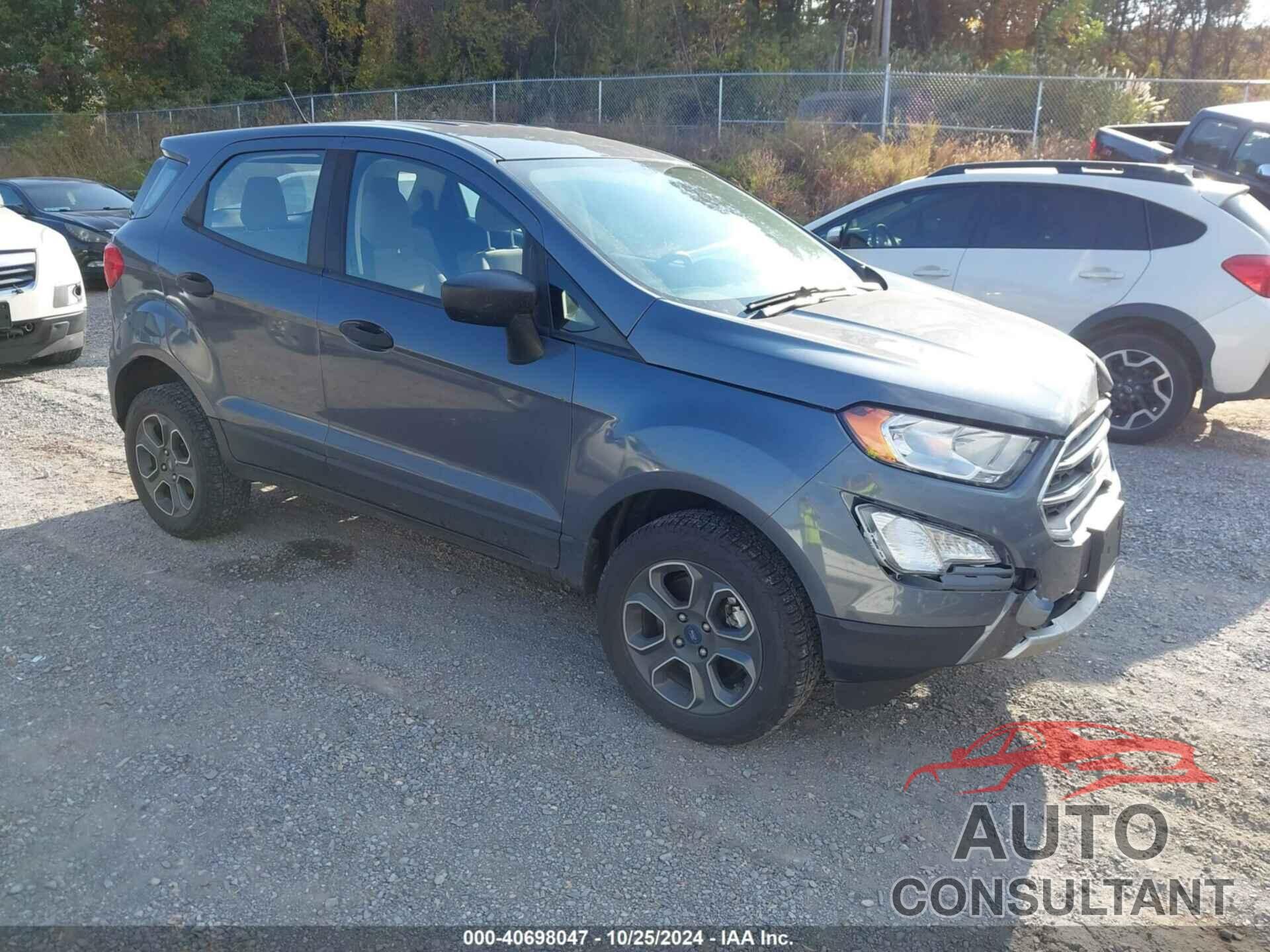 FORD ECOSPORT 2019 - MAJ6S3FL2KC286478