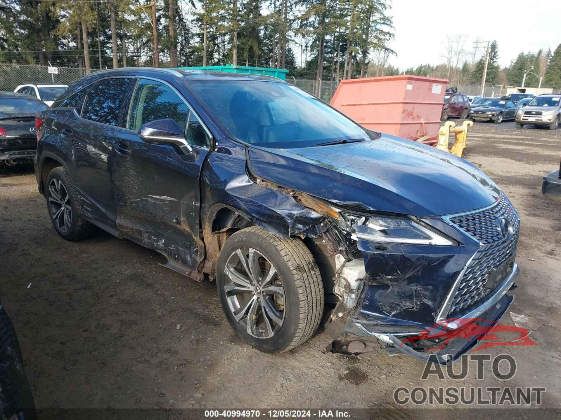 LEXUS RX 450H 2021 - 2T2HGMDA1MC057923