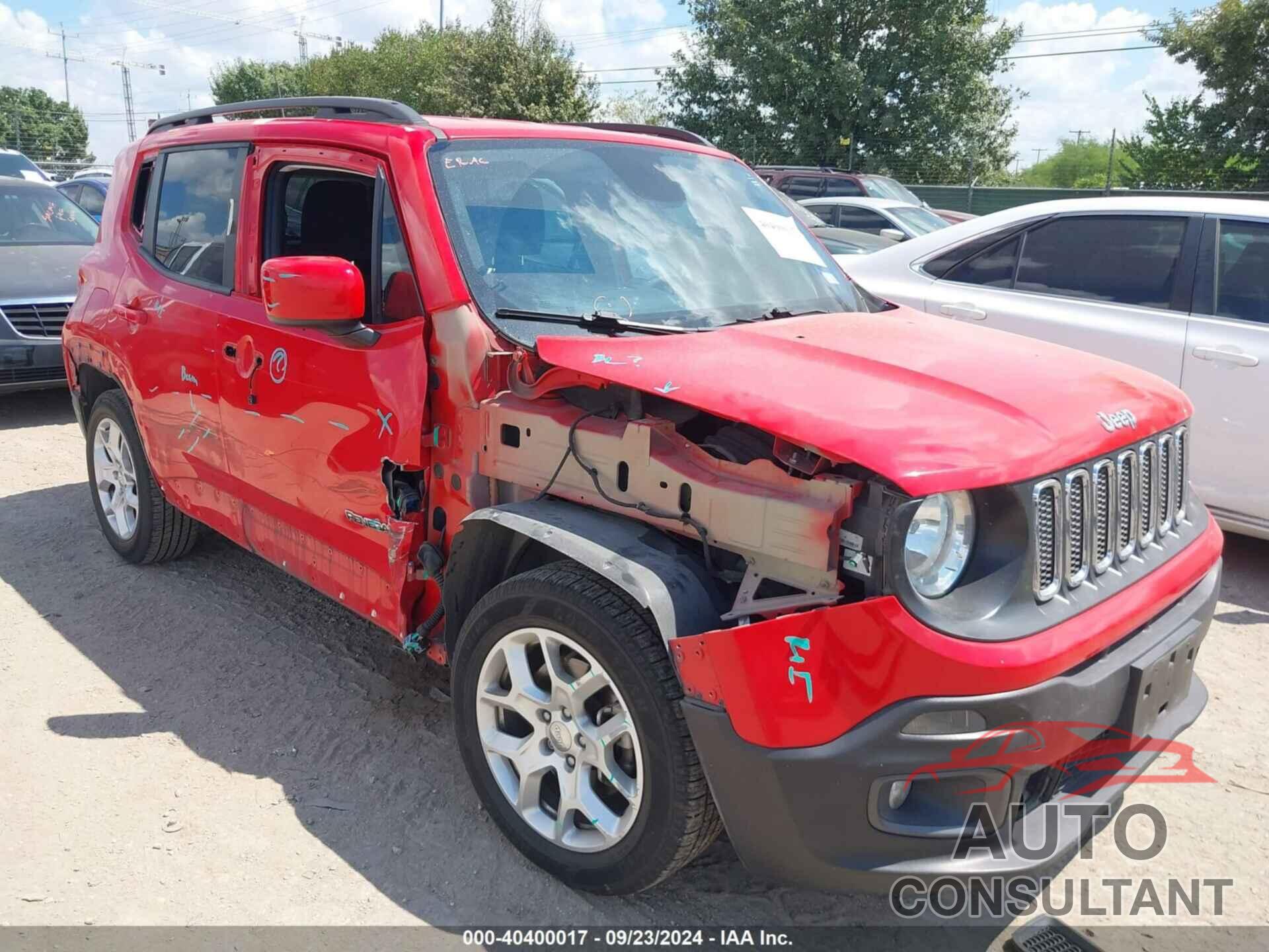 JEEP RENEGADE 2018 - ZACCJABB4JPJ23775