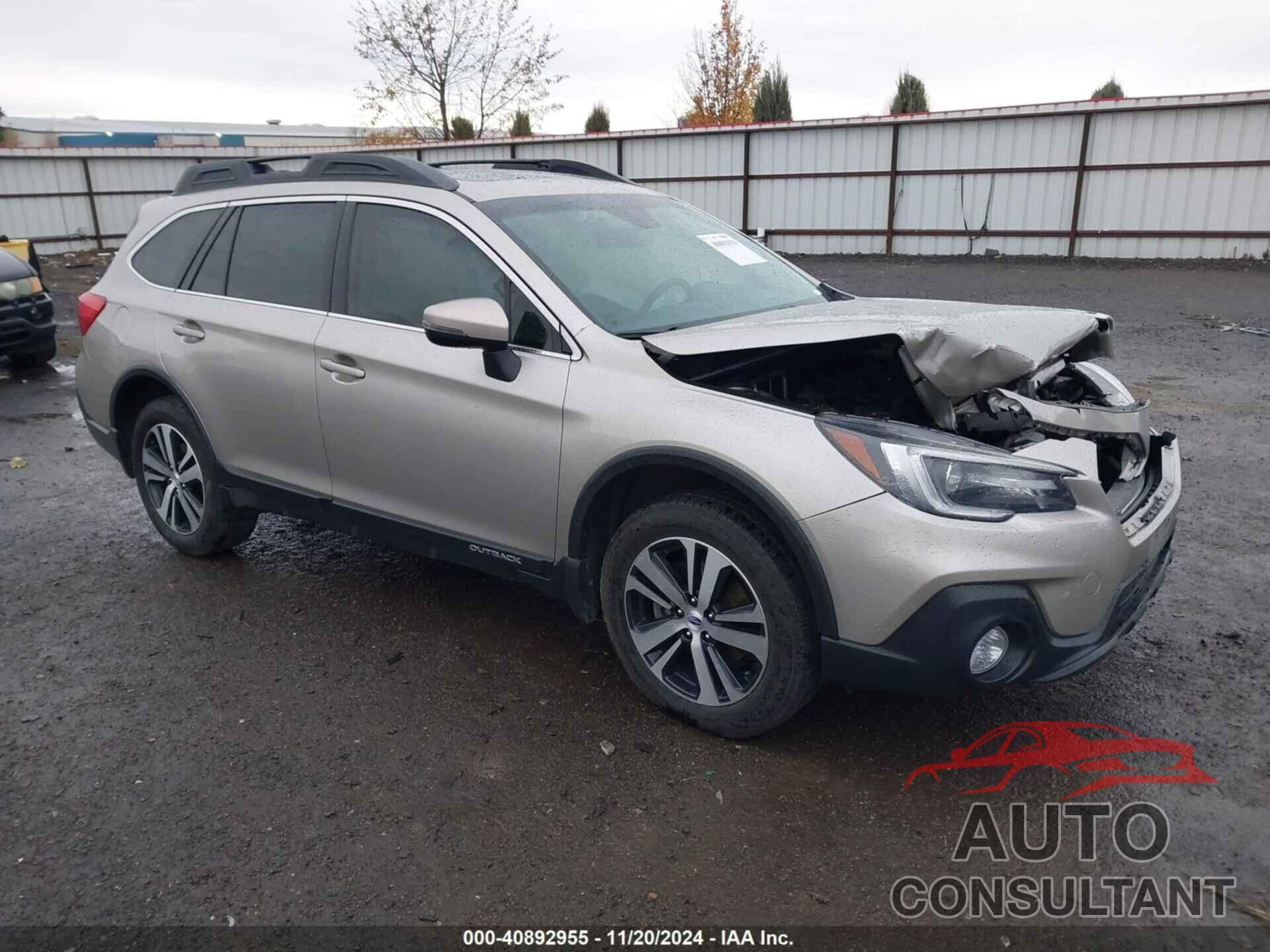 SUBARU OUTBACK 2019 - 4S4BSANC6K3303275