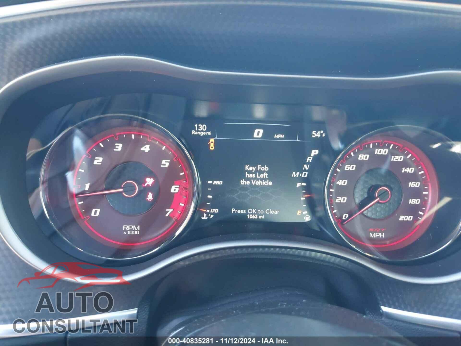 DODGE CHARGER 2023 - 2C3CDXL97PH638440