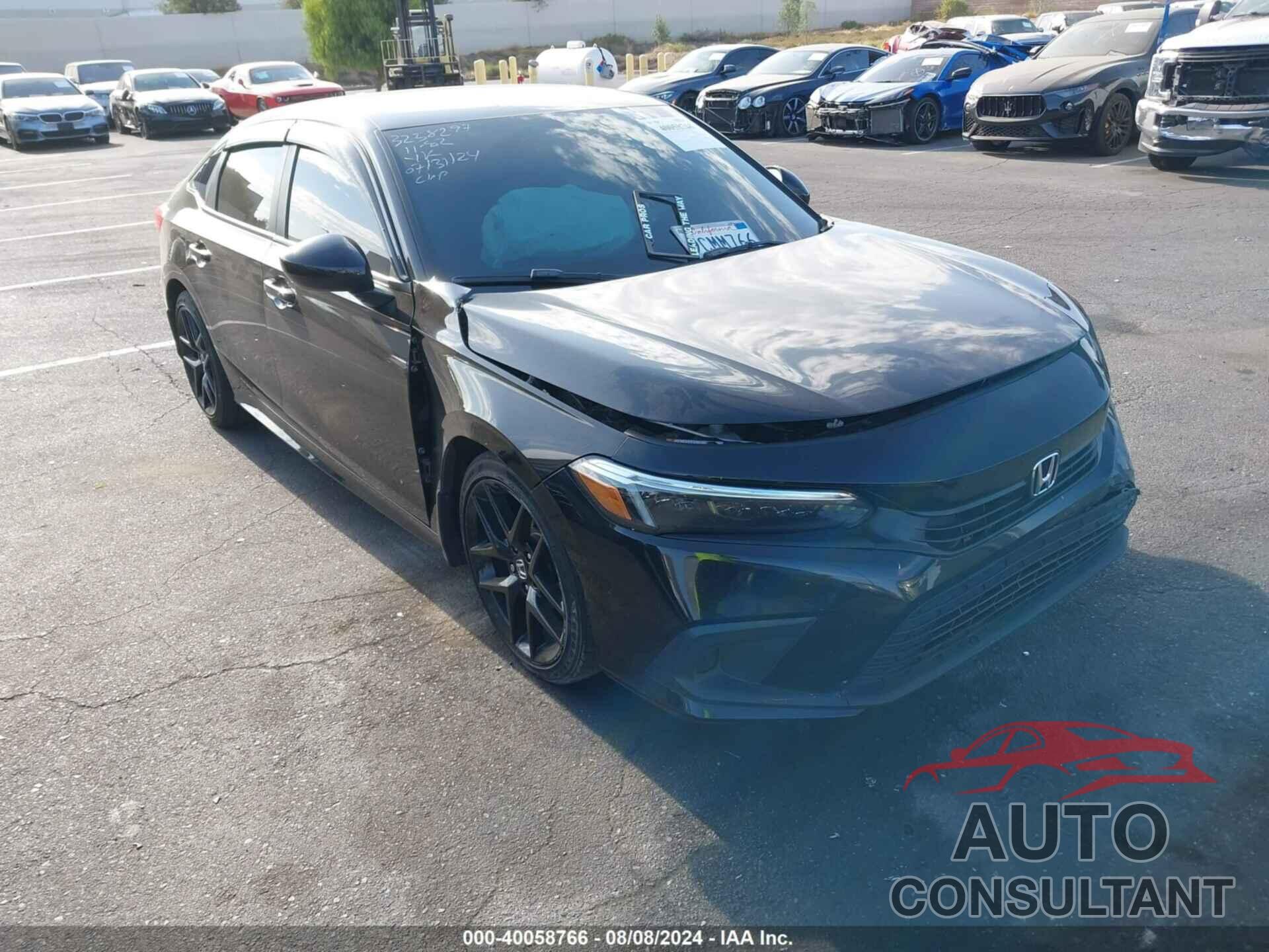 HONDA CIVIC 2022 - 2HGFE2F53NH595814