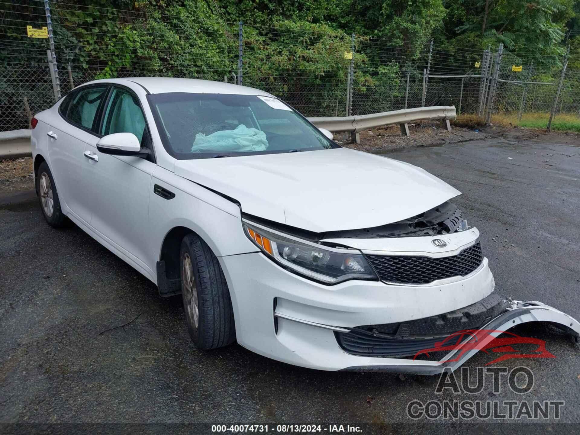 KIA OPTIMA 2017 - 5XXGT4L3XHG171707