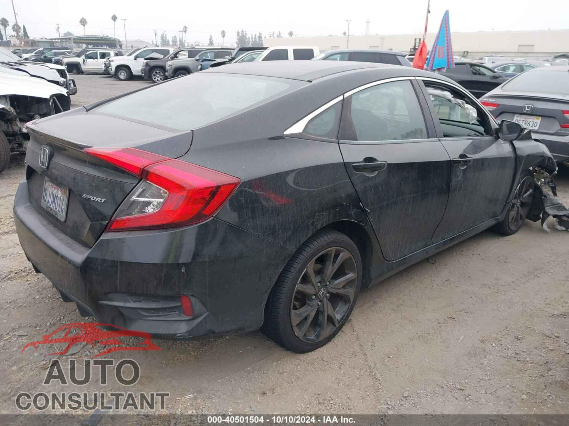HONDA CIVIC 2019 - 2HGFC2F83KH515519