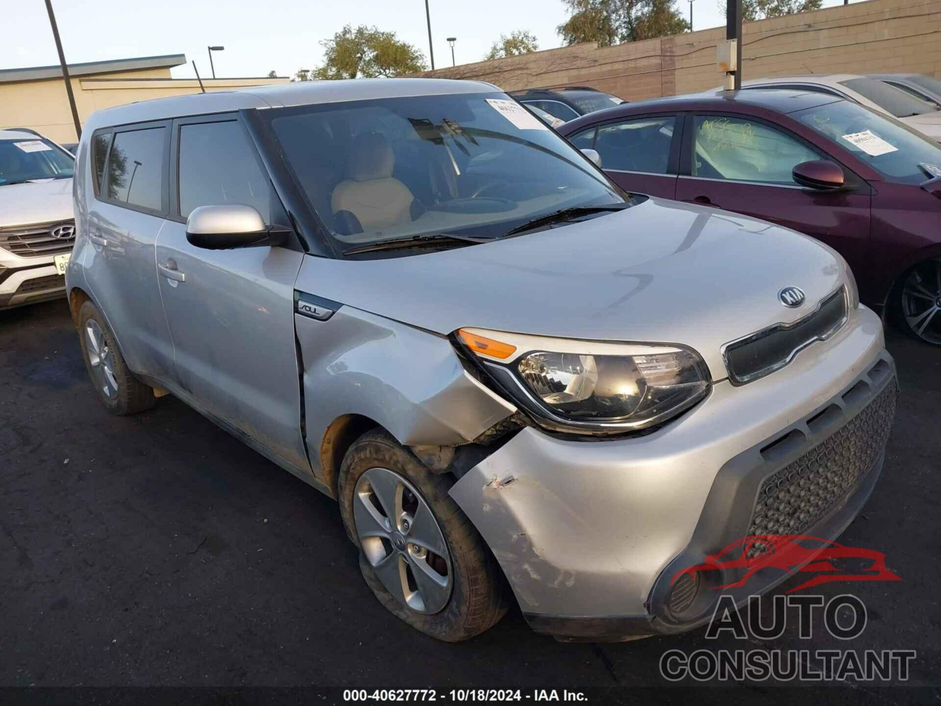 KIA SOUL 2015 - KNDJN2A23F7772770