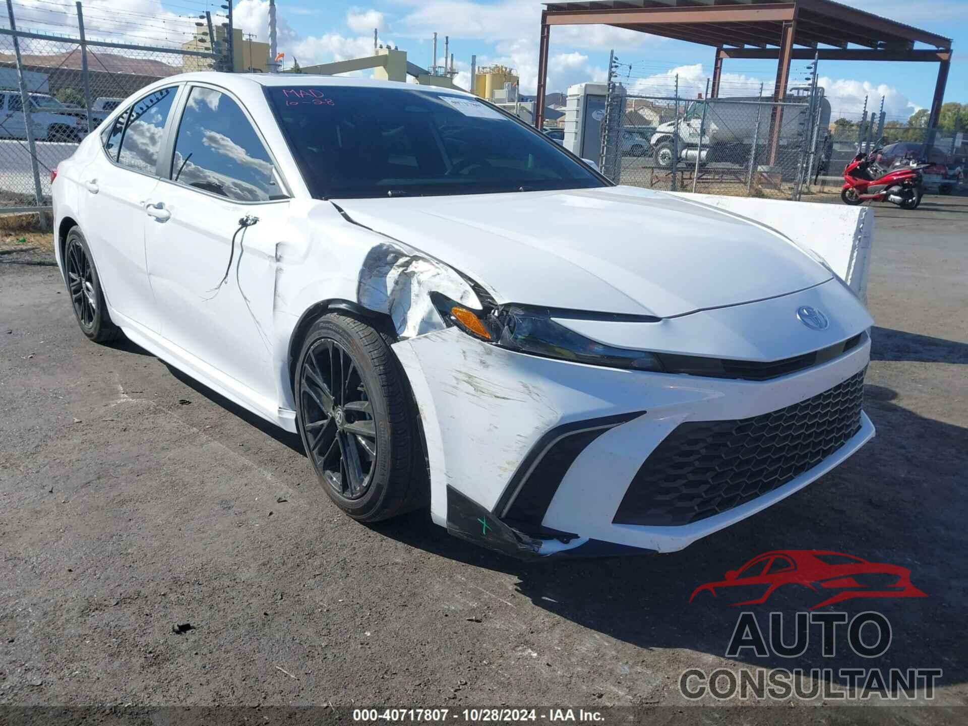 TOYOTA CAMRY 2025 - 4T1DAACKXSU517430