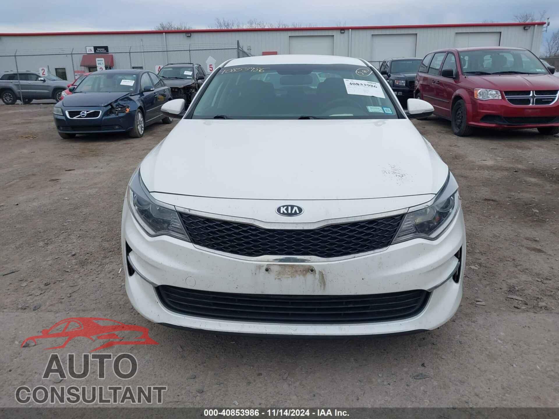 KIA OPTIMA 2016 - KNAGT4L3XG5073793