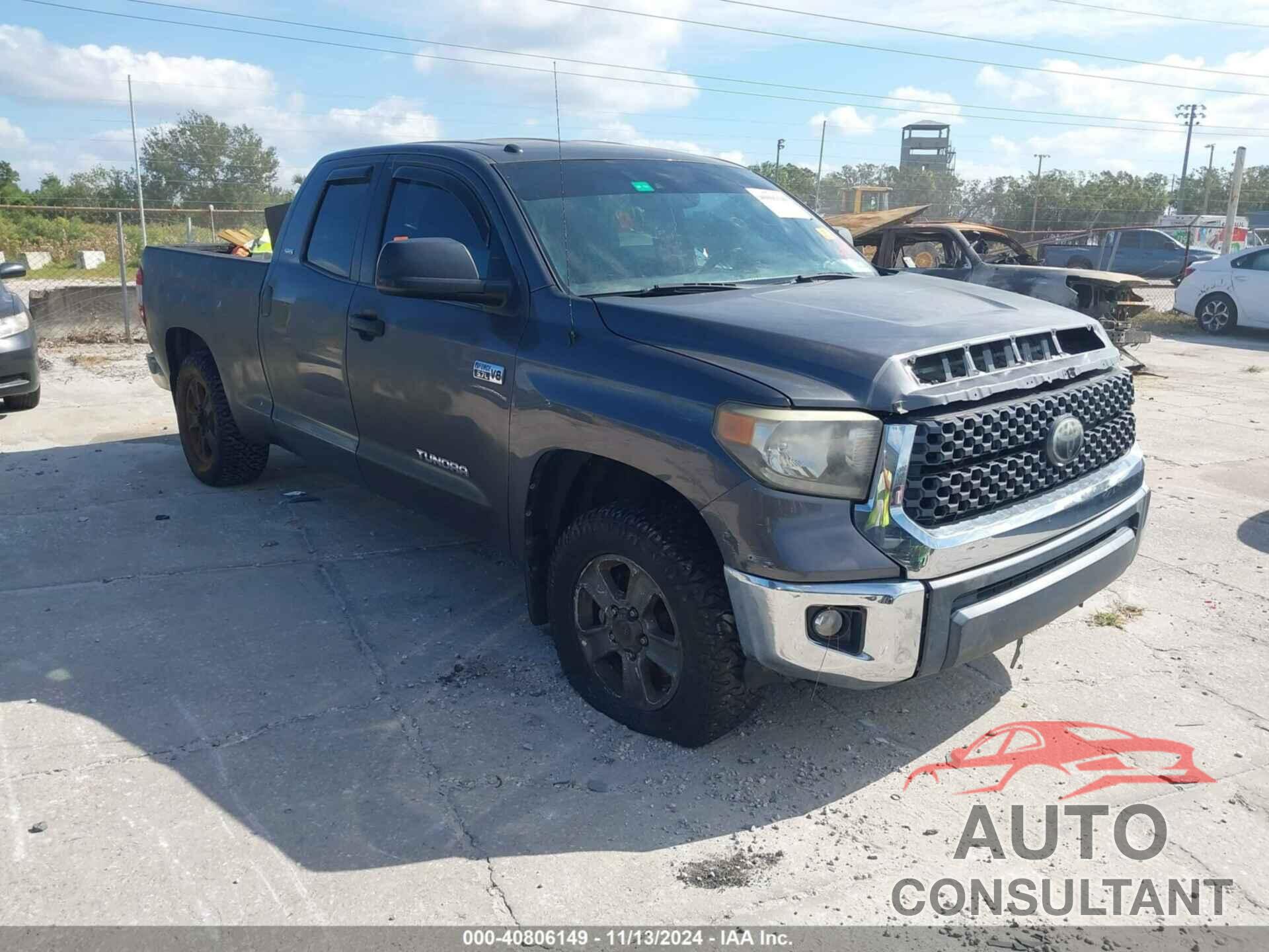 TOYOTA TUNDRA 2018 - 5TFRY5F1XJX243983