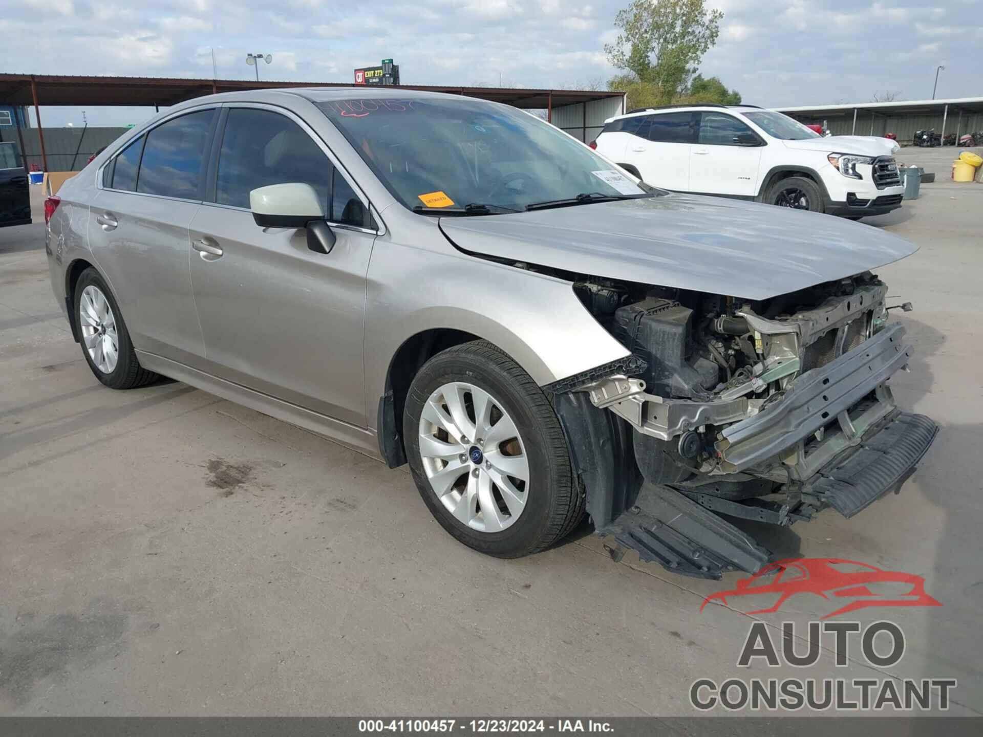 SUBARU LEGACY 2016 - 4S3BNBD63G3055409