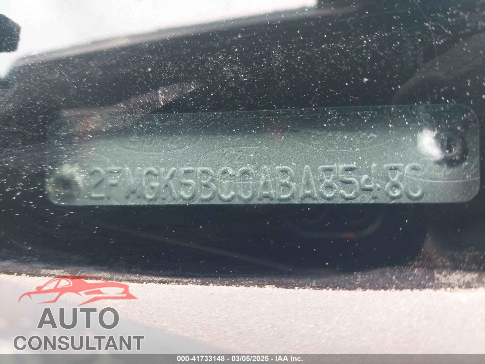 FORD FLEX 2010 - 2FMGK5BC0ABA85480