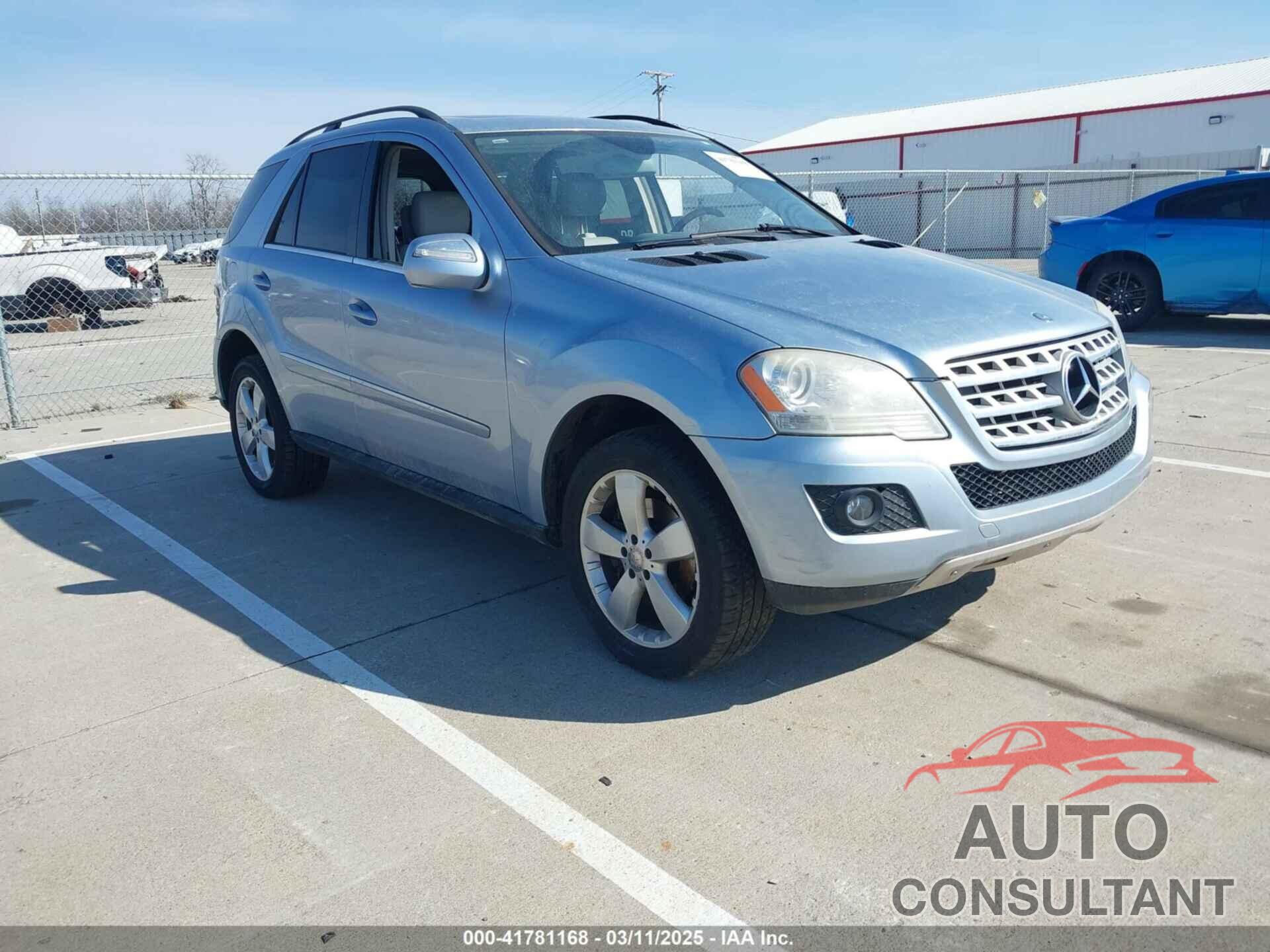 MERCEDES-BENZ ML 350 2010 - 4JGBB8GBXAA554999