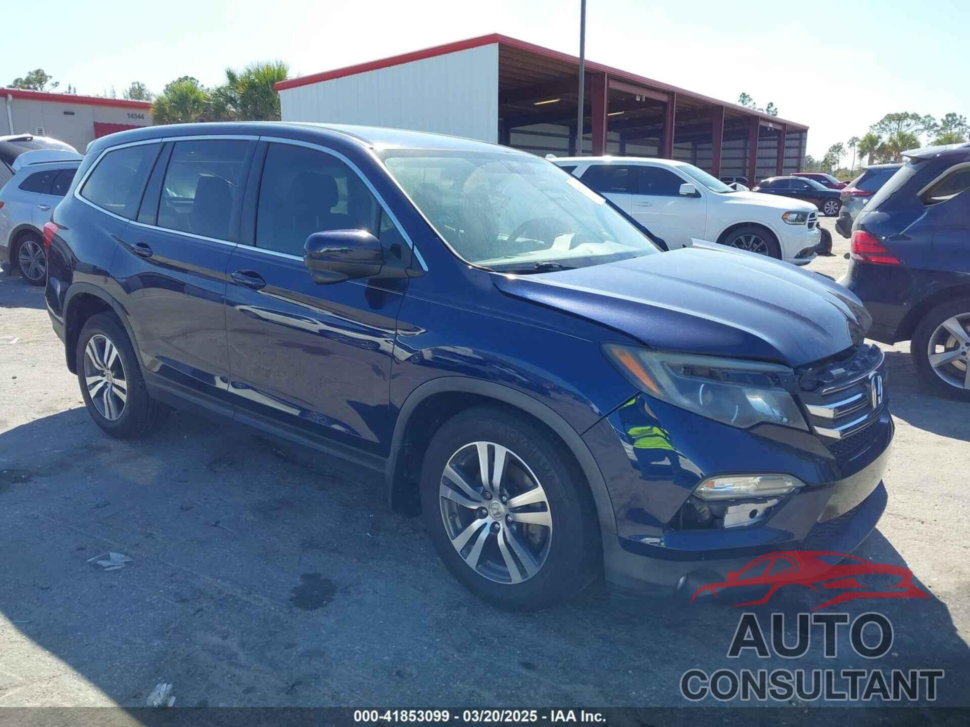 HONDA PILOT 2016 - 5FNYF5H3XGB021575