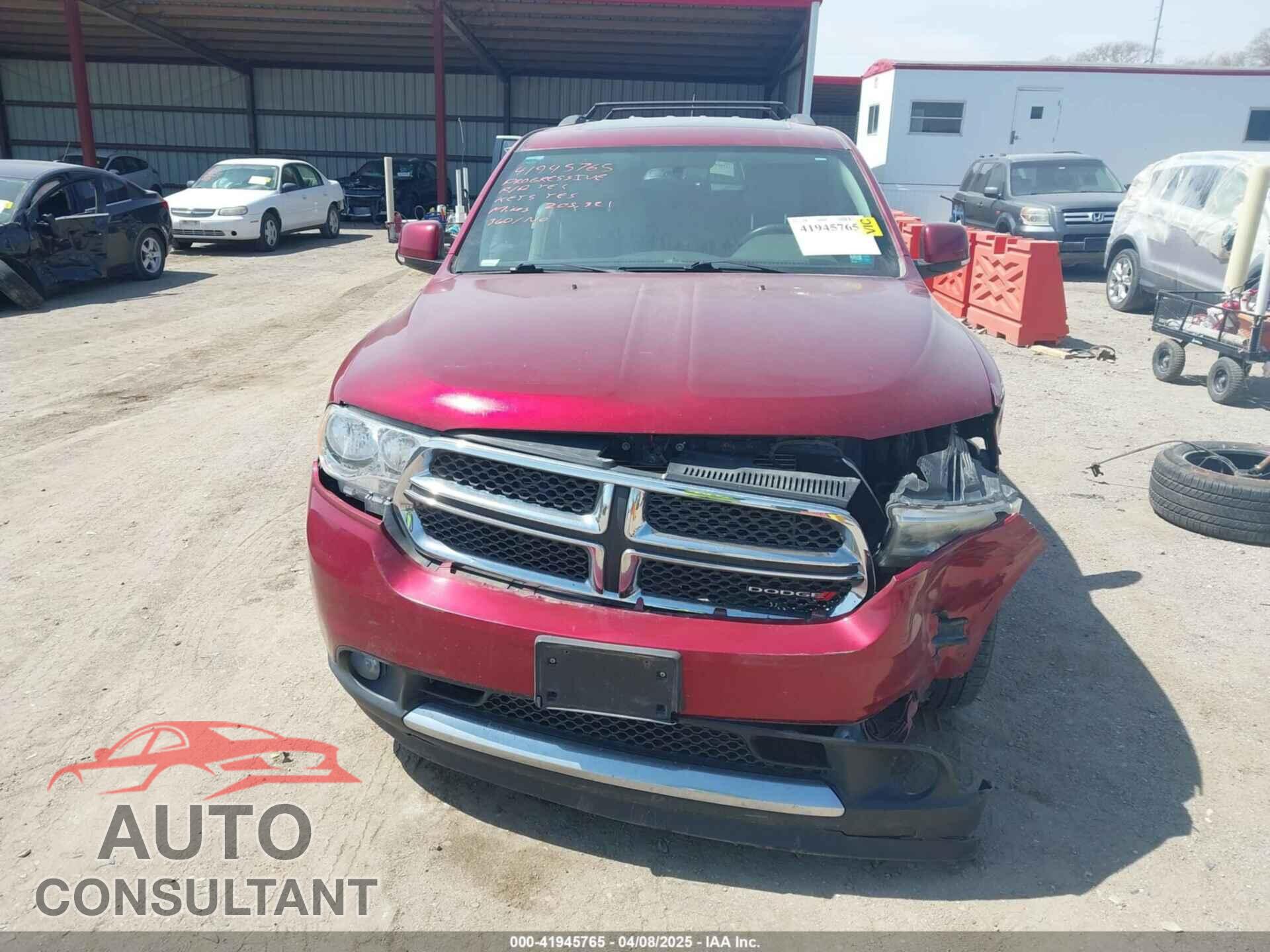 DODGE DURANGO 2013 - 1C4RDJDG0DC686585