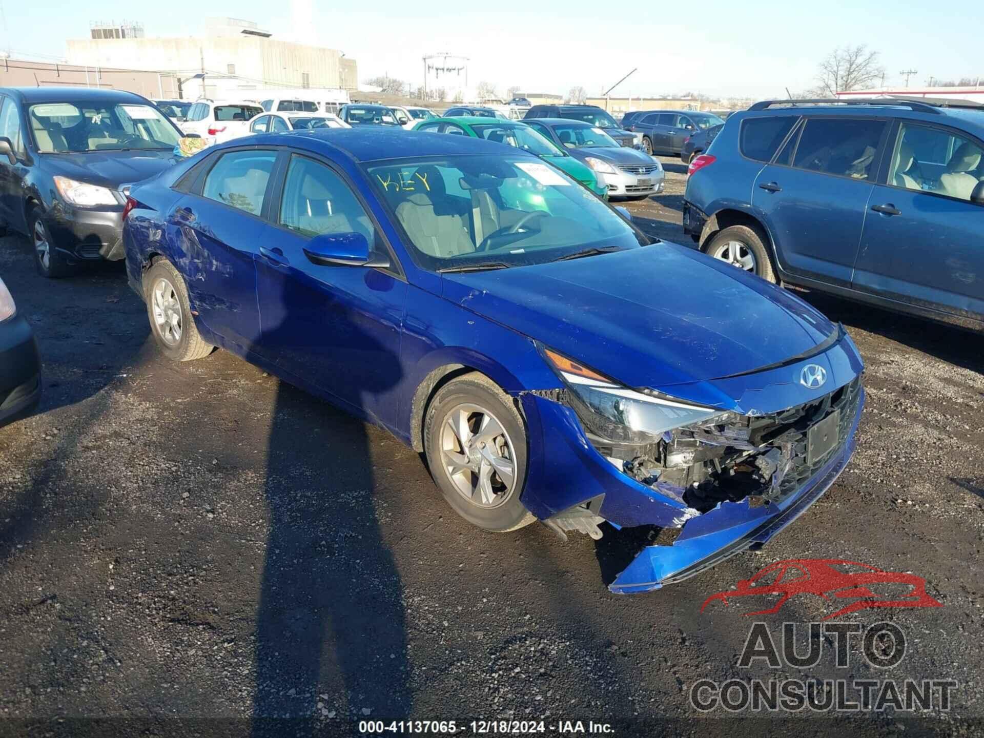 HYUNDAI ELANTRA 2021 - KMHLL4AG1MU143685
