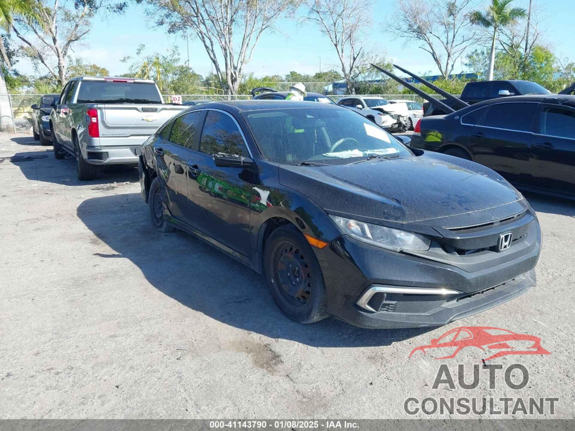 HONDA CIVIC 2019 - 19XFC2F62KE021936